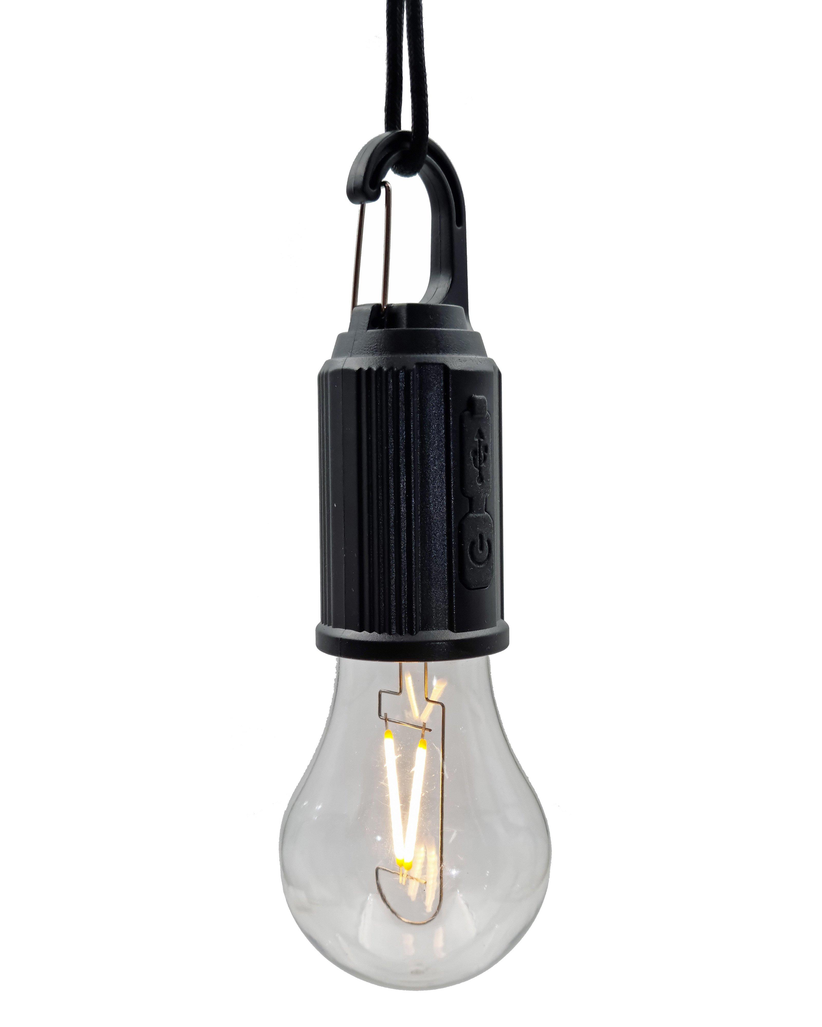 Zartek Rechargeable 3-Mode LED Globe -  Black