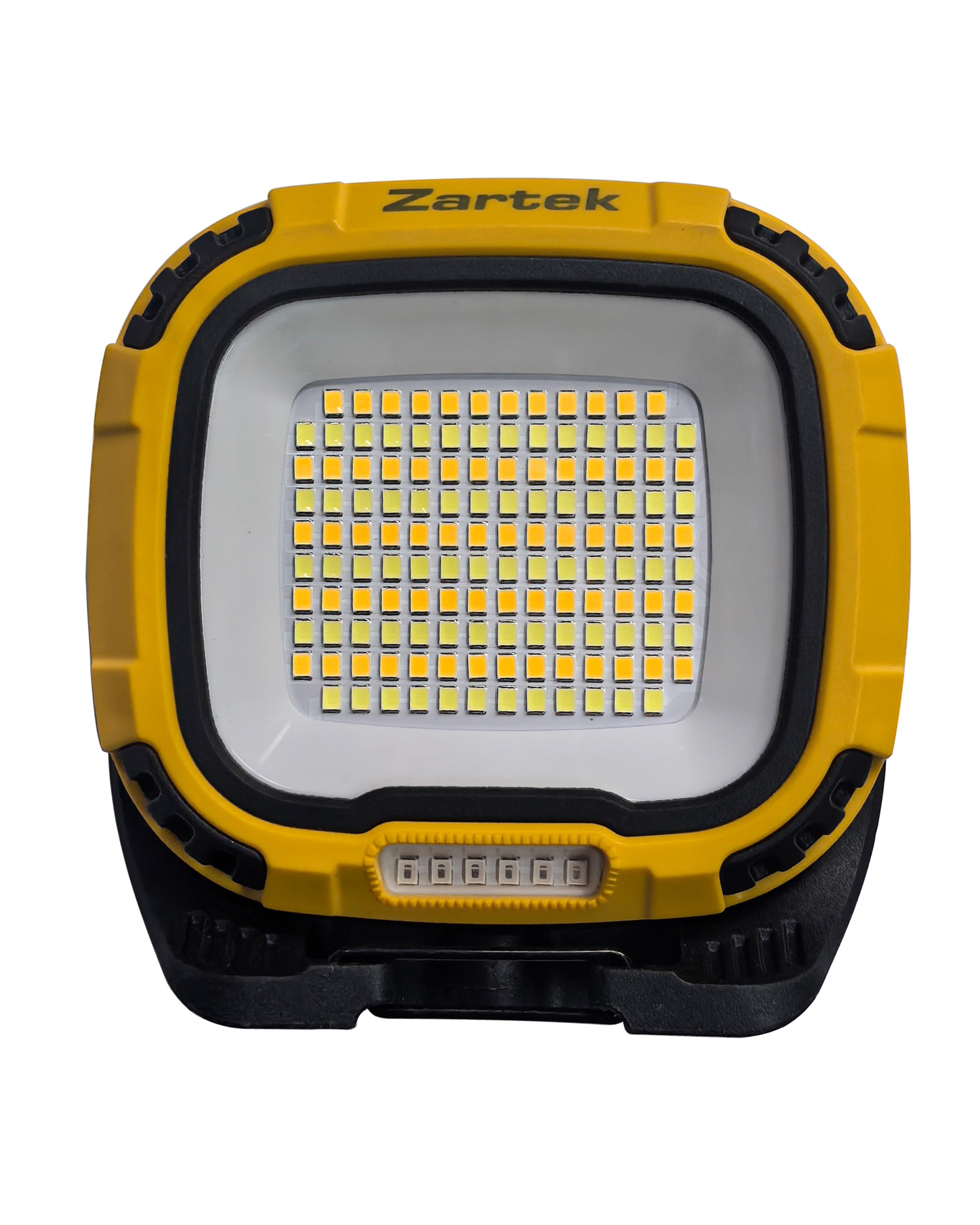 Zartek 4000 Lumen LED Worklight -  Yellow