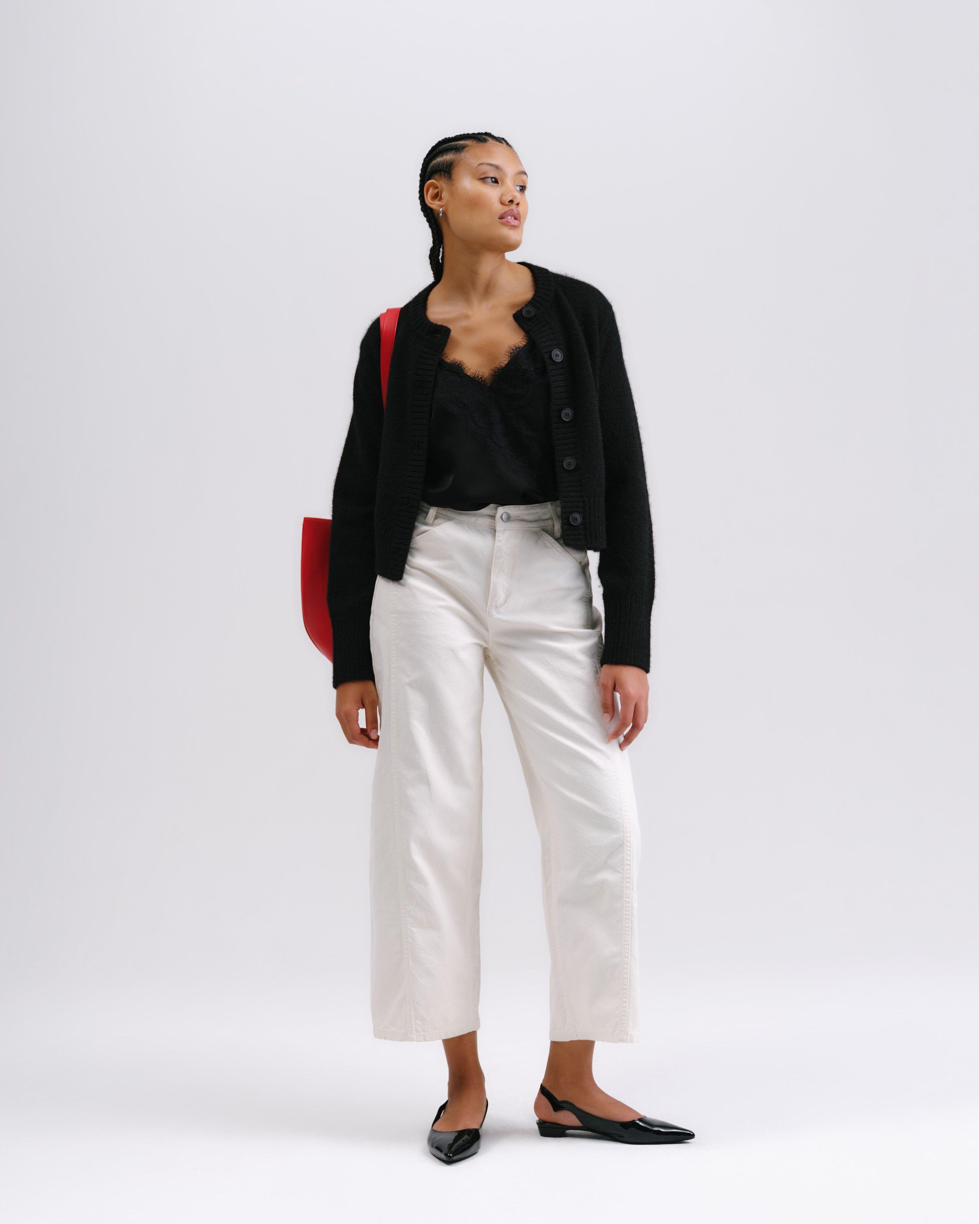  Enzo Cotton Twill Denim -  Milk