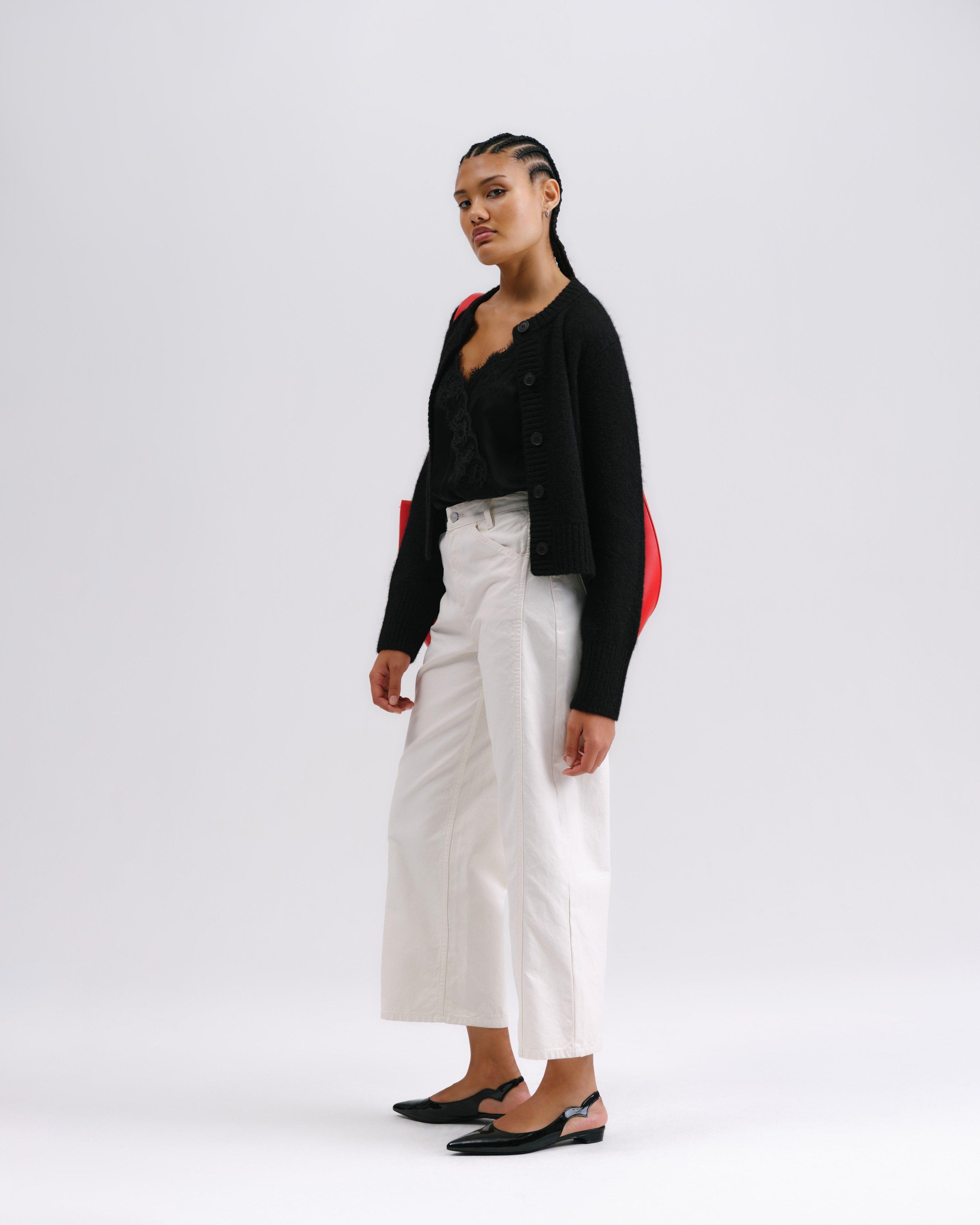  Enzo Cotton Twill Denim -  Milk