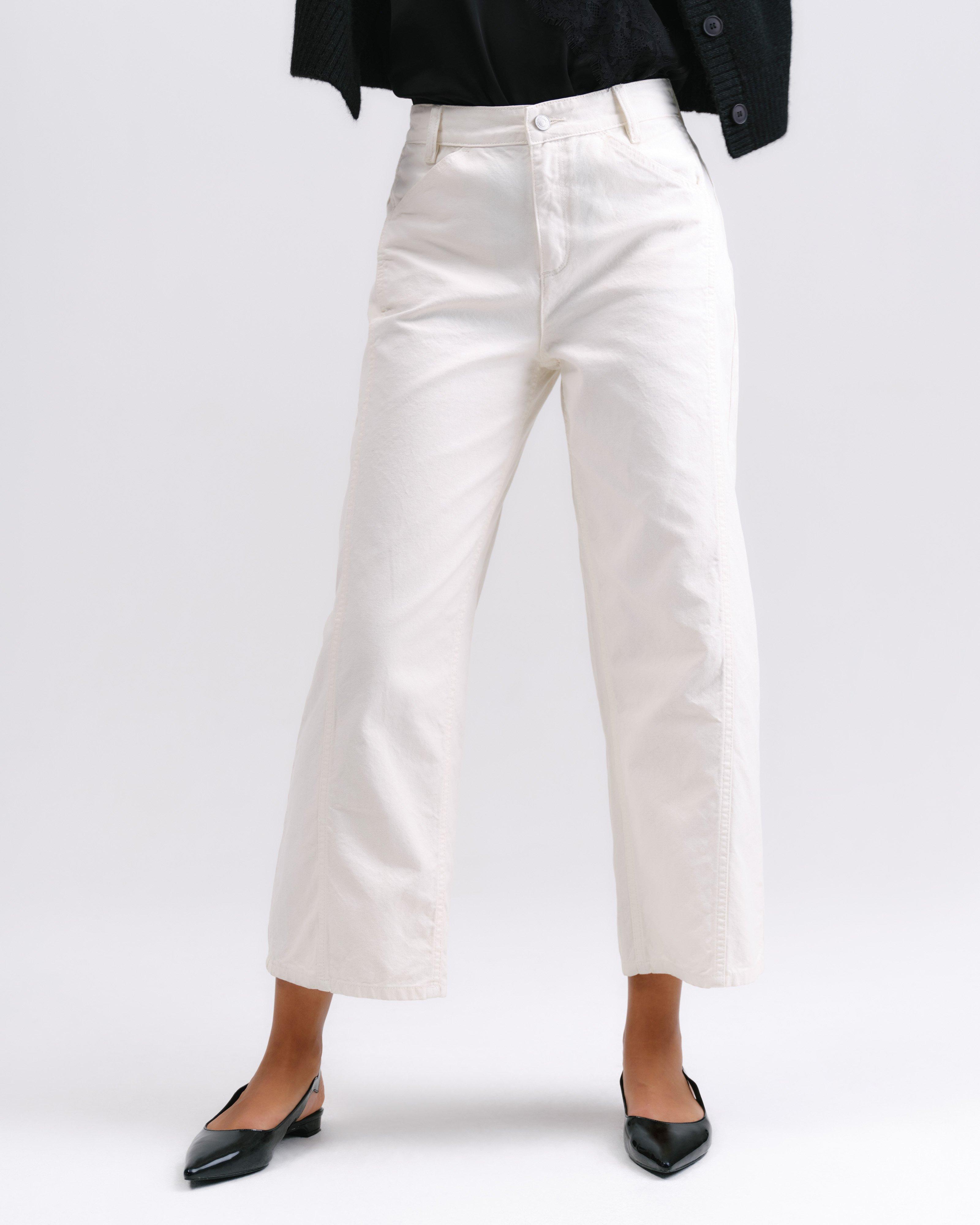  Enzo Cotton Twill Denim -  Milk