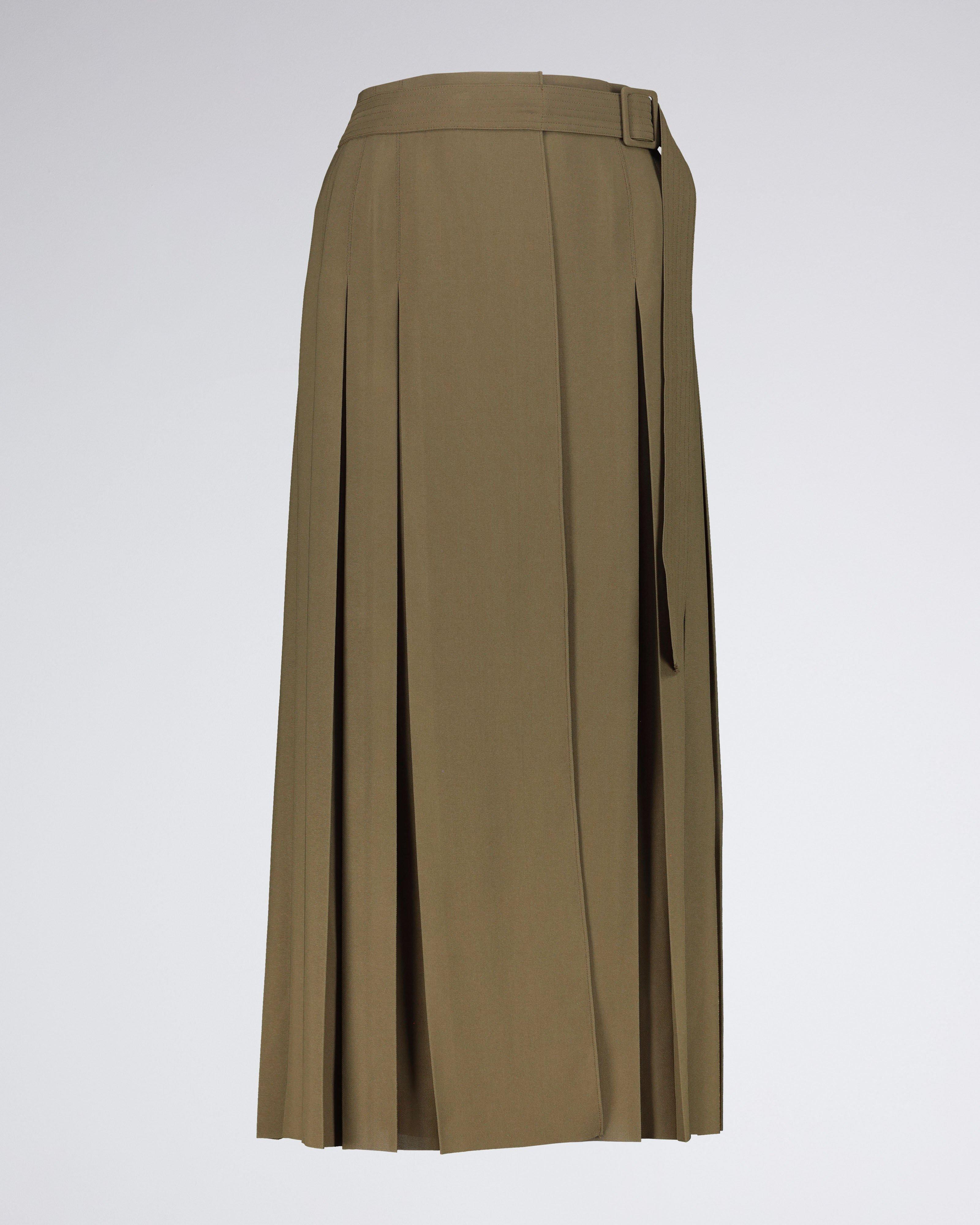Burcu Pleated Wrap Skirt - Poetry Clothing Store