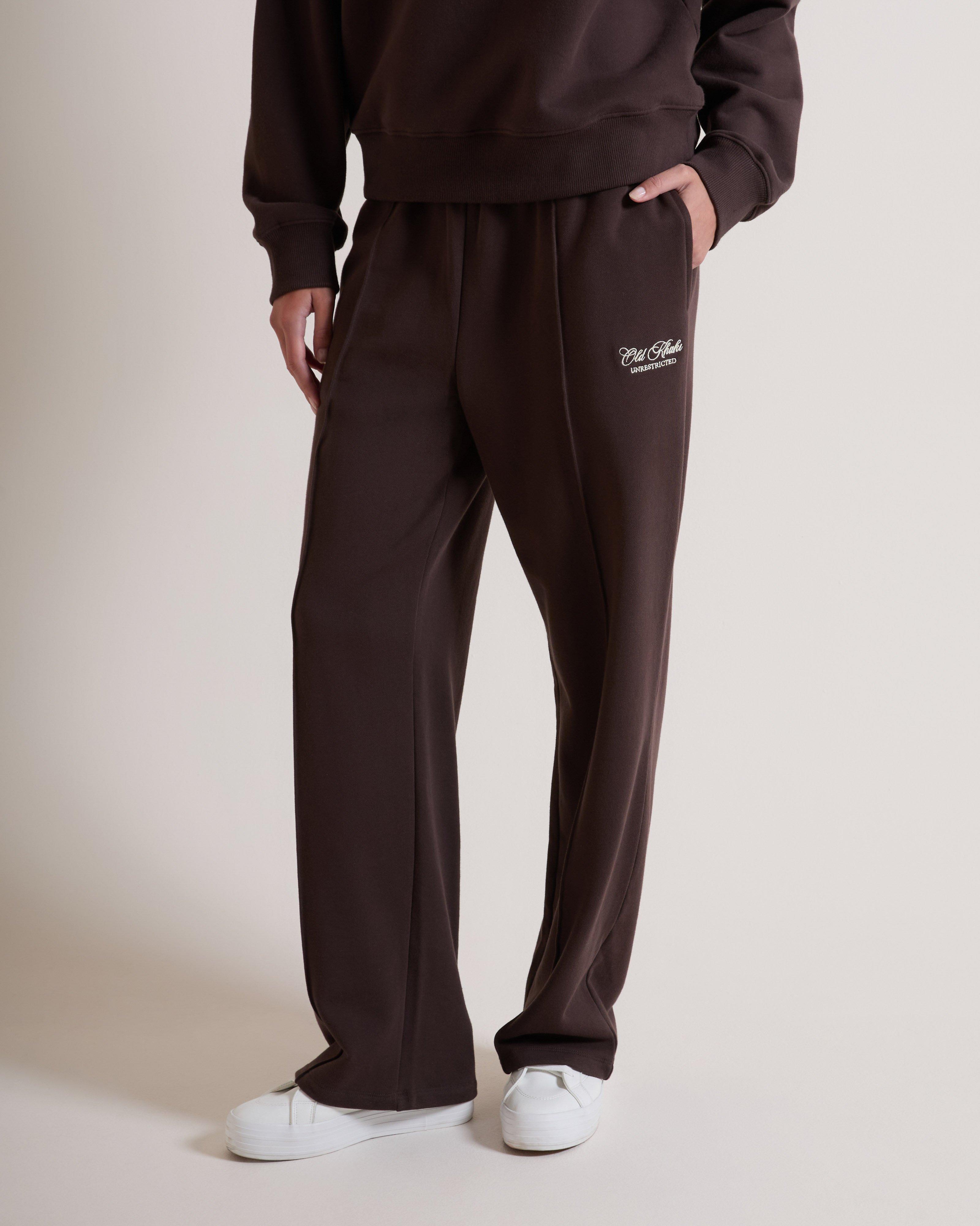 Women's Violet Track Pant | Old Khaki