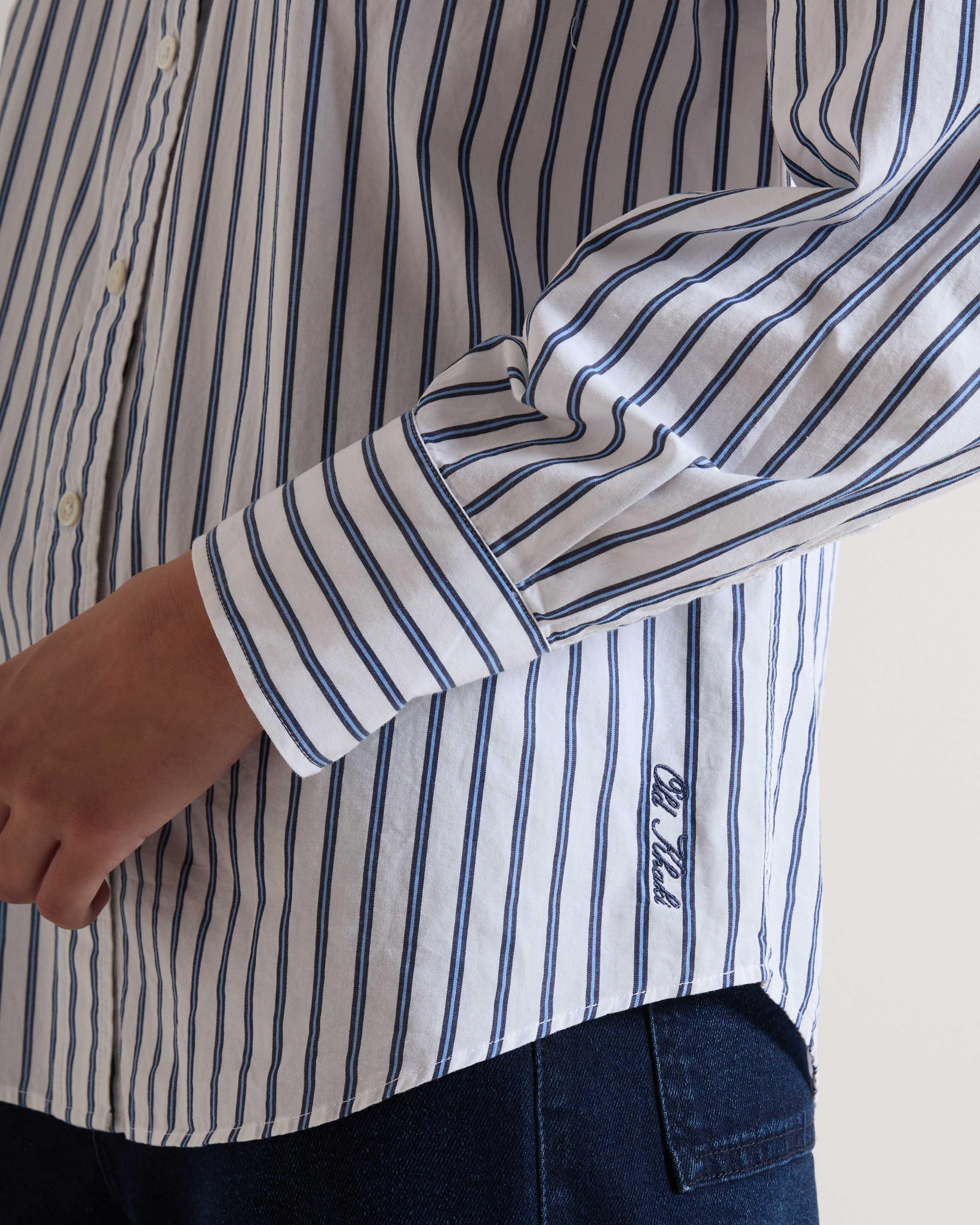 Women's Edie Stripe Shirt | Old Khaki
