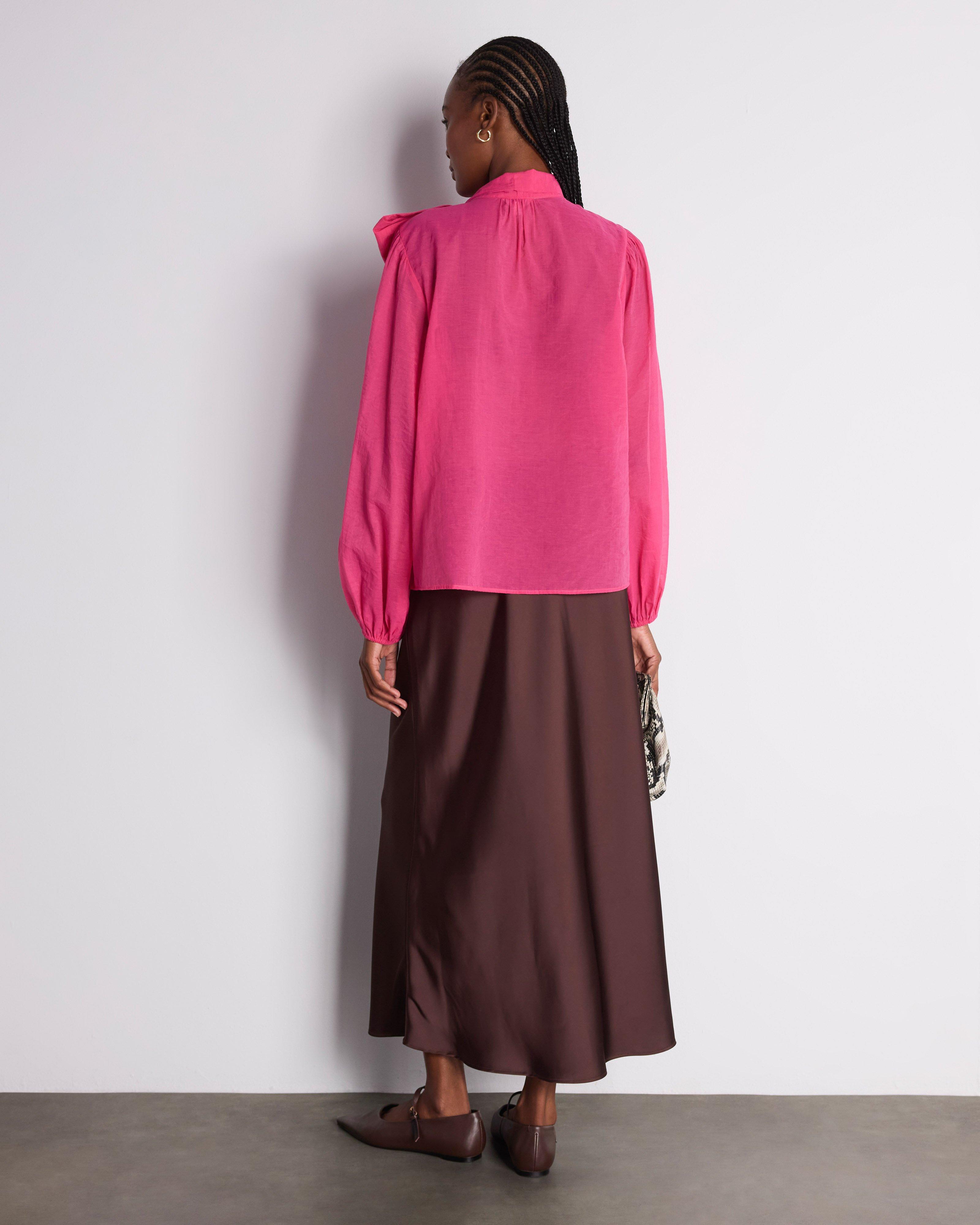  Benitah Kitty Bow Blouse -  Pink