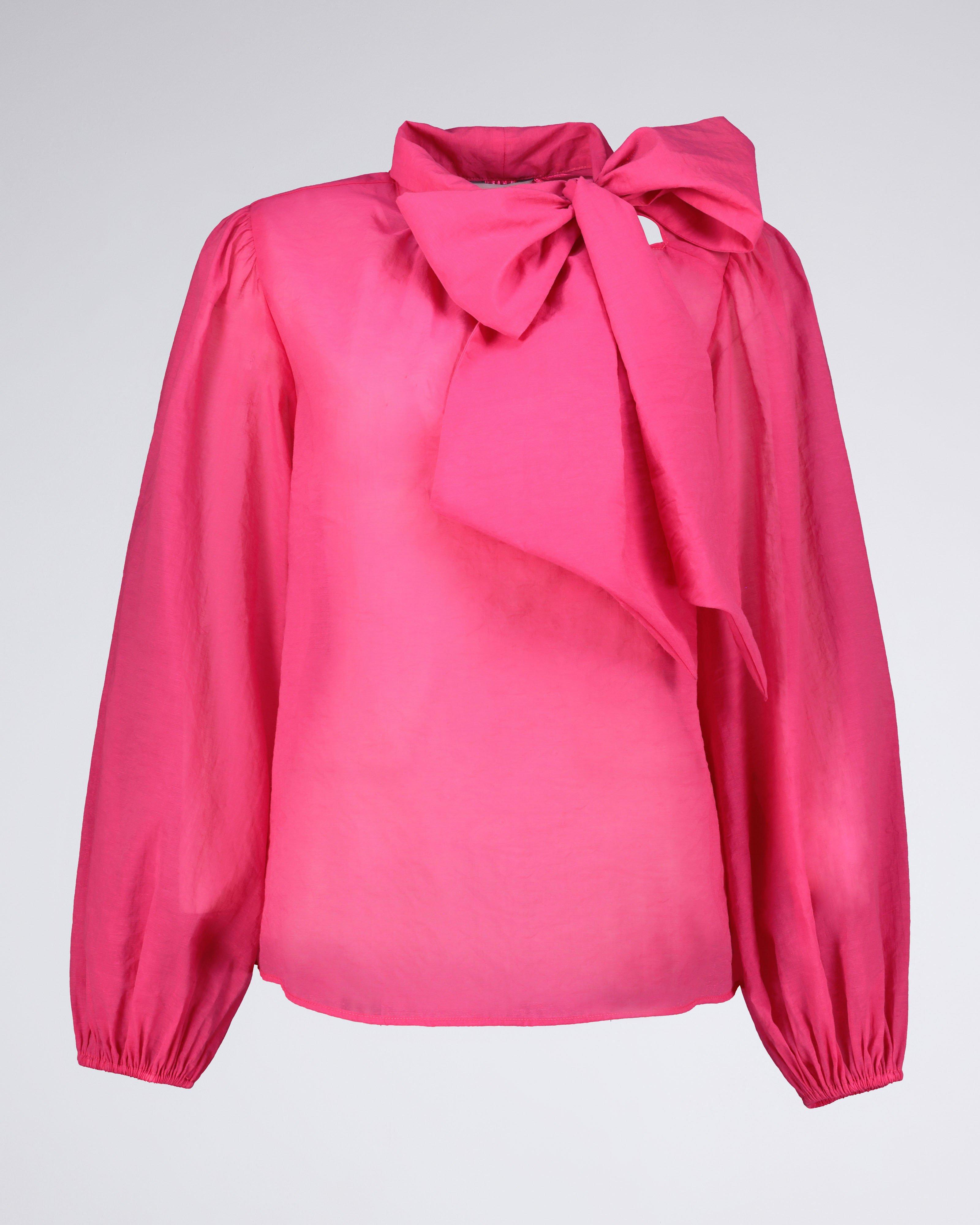  Benitah Kitty Bow Blouse -  Pink