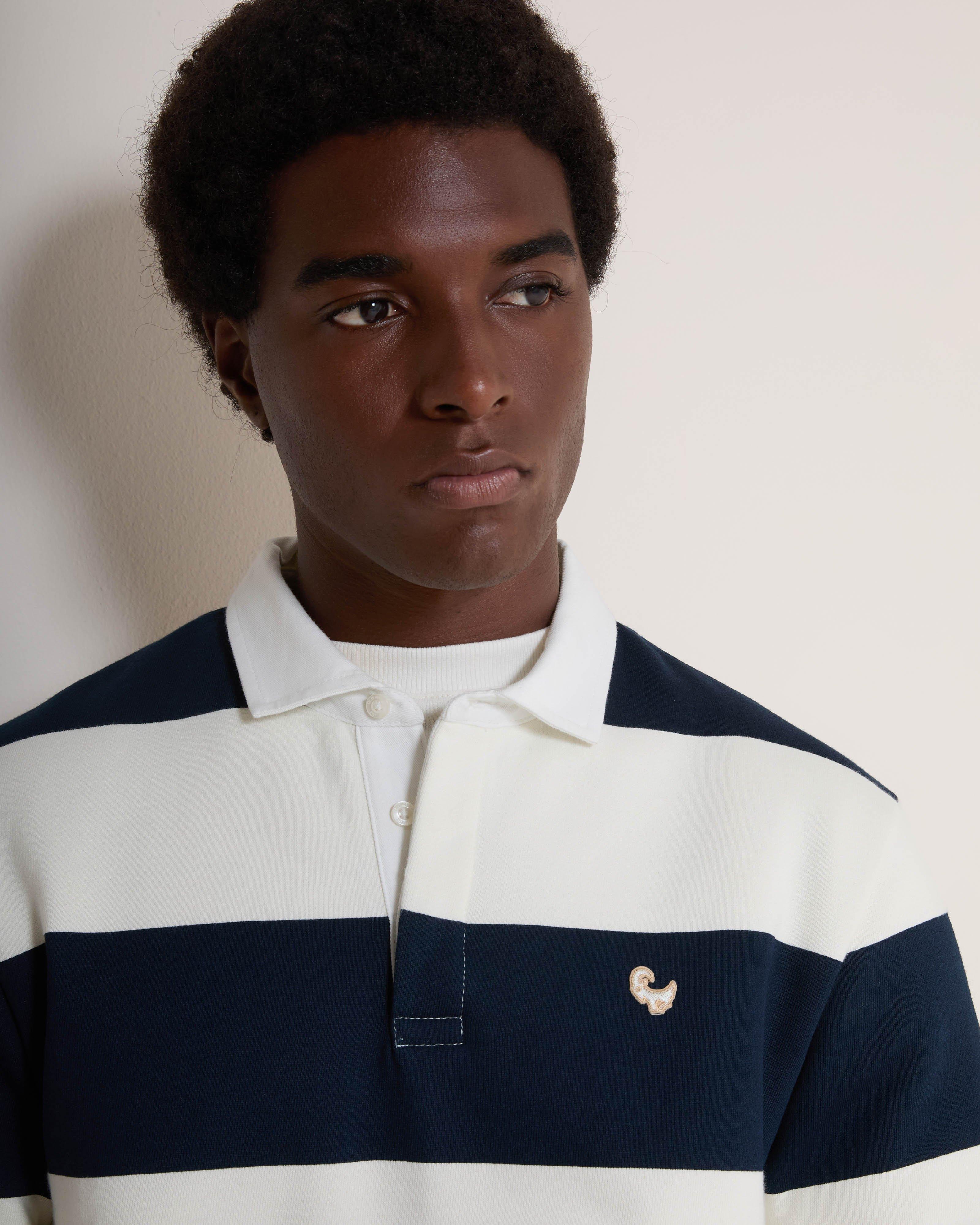 Old Khaki Men's Rodney Stripe Rugby Top | Cape Union Mart