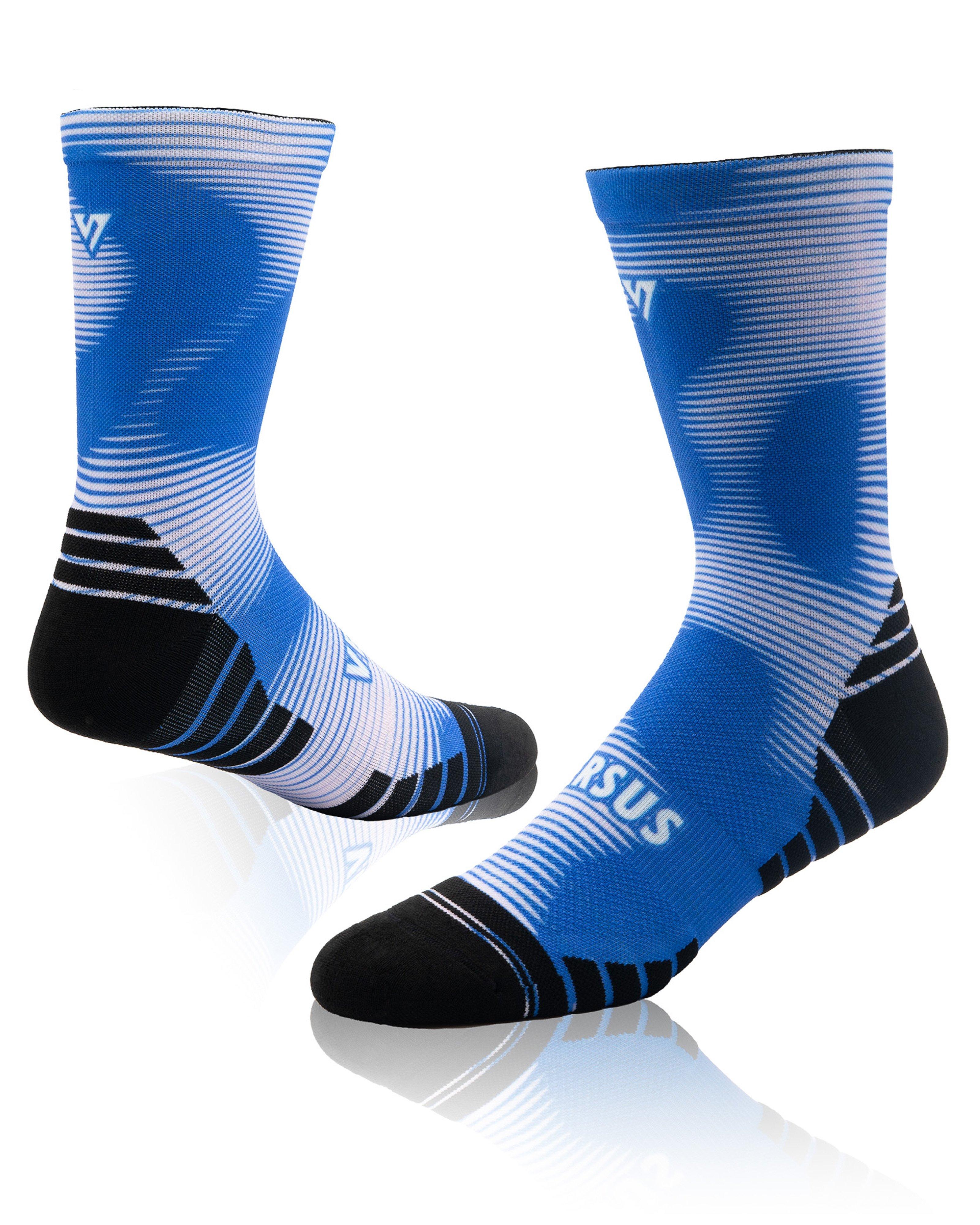 VERSUS Vapour Active Crew Socks -  Blue