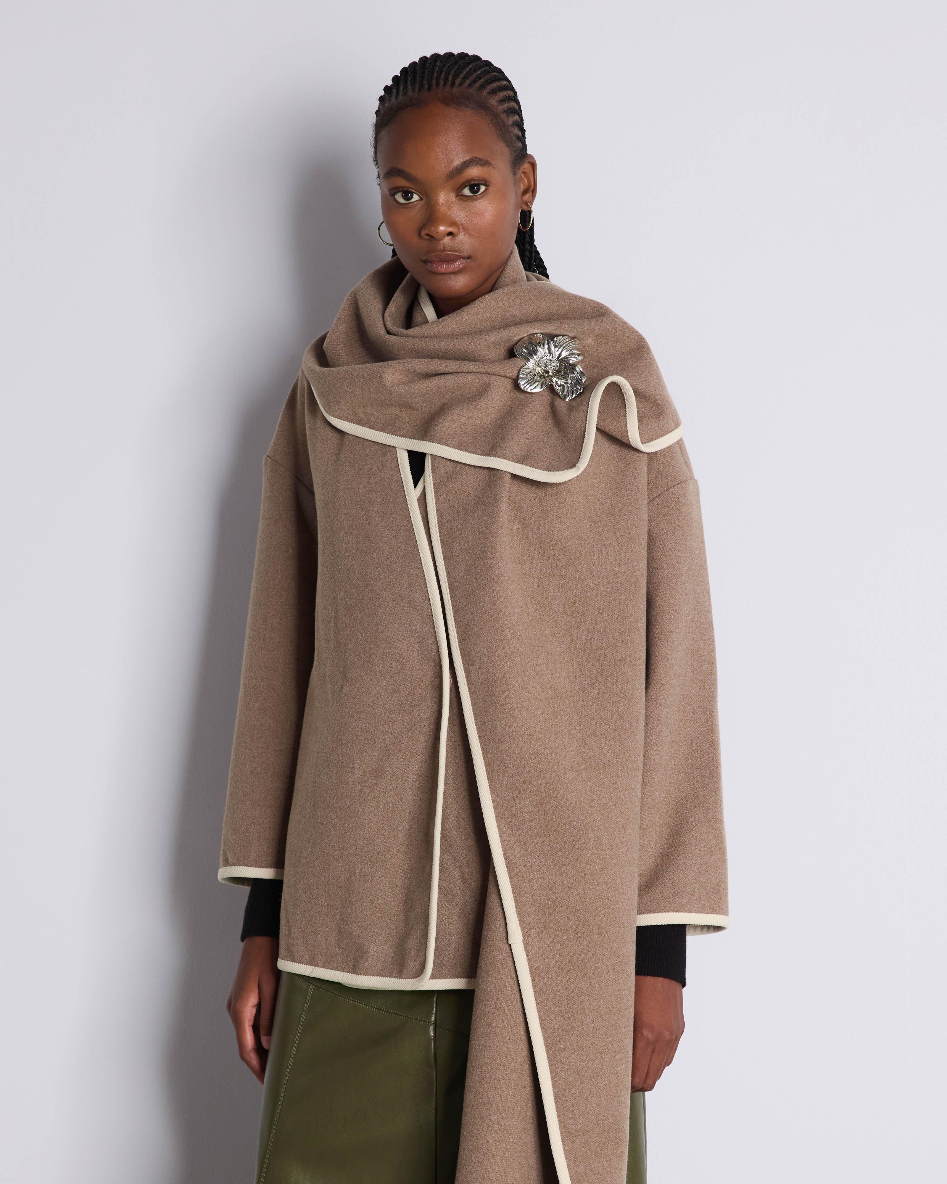 Charmaine Melton Kimono with Scarf - Poetry Clothing Store