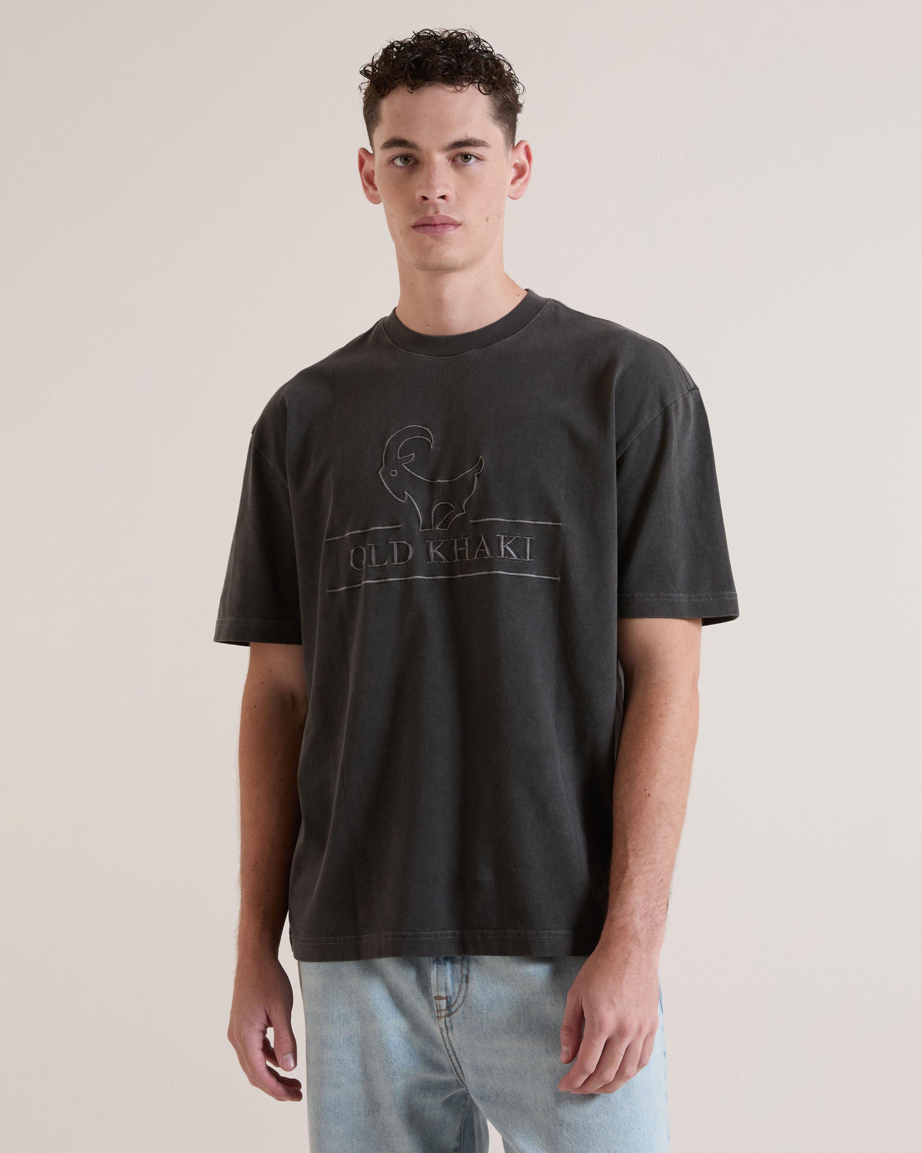 Men's Stan Pigment T-Shirt | Old Khaki