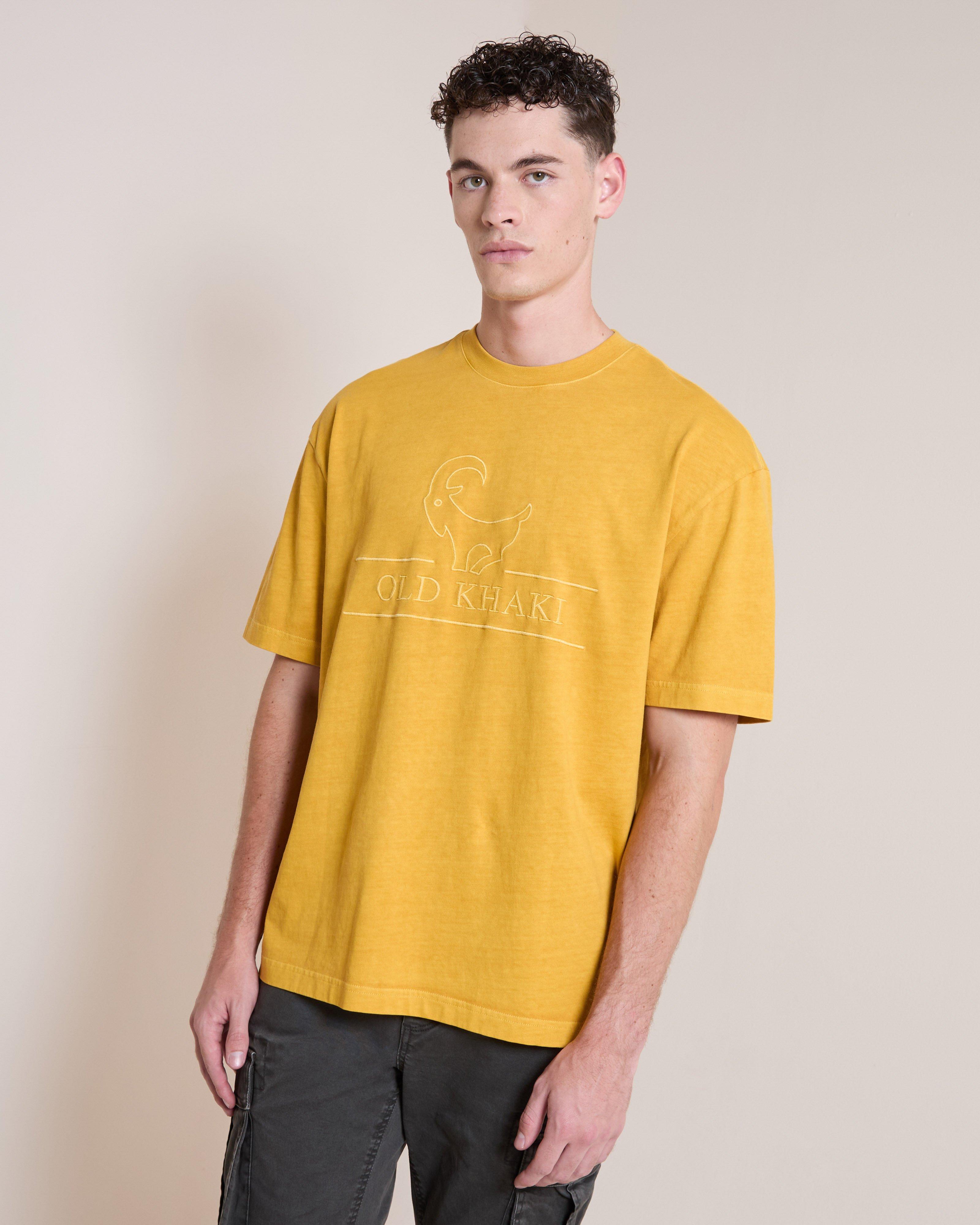 Men's Stan Pigment T-Shirt | Old Khaki