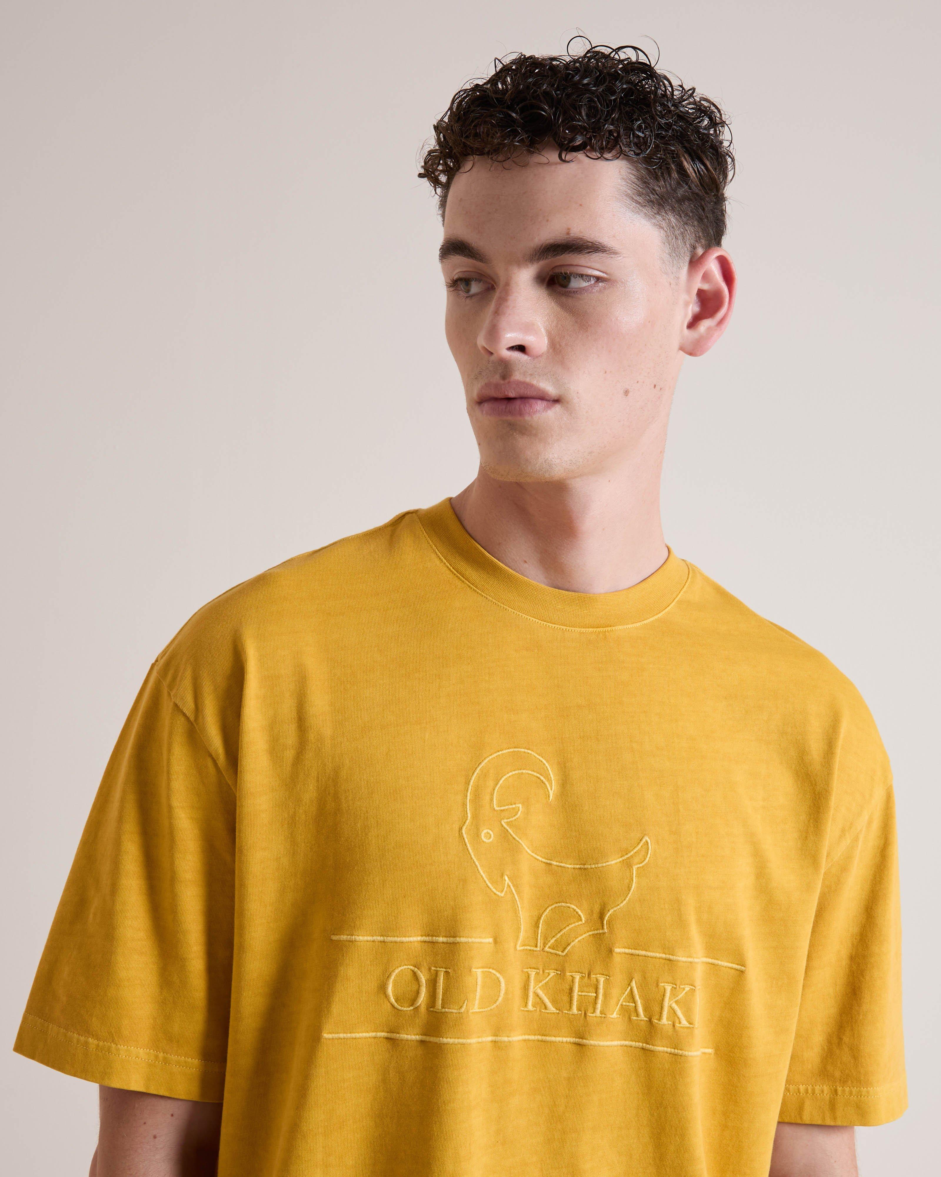 Men's Stan Pigment T-Shirt | Old Khaki