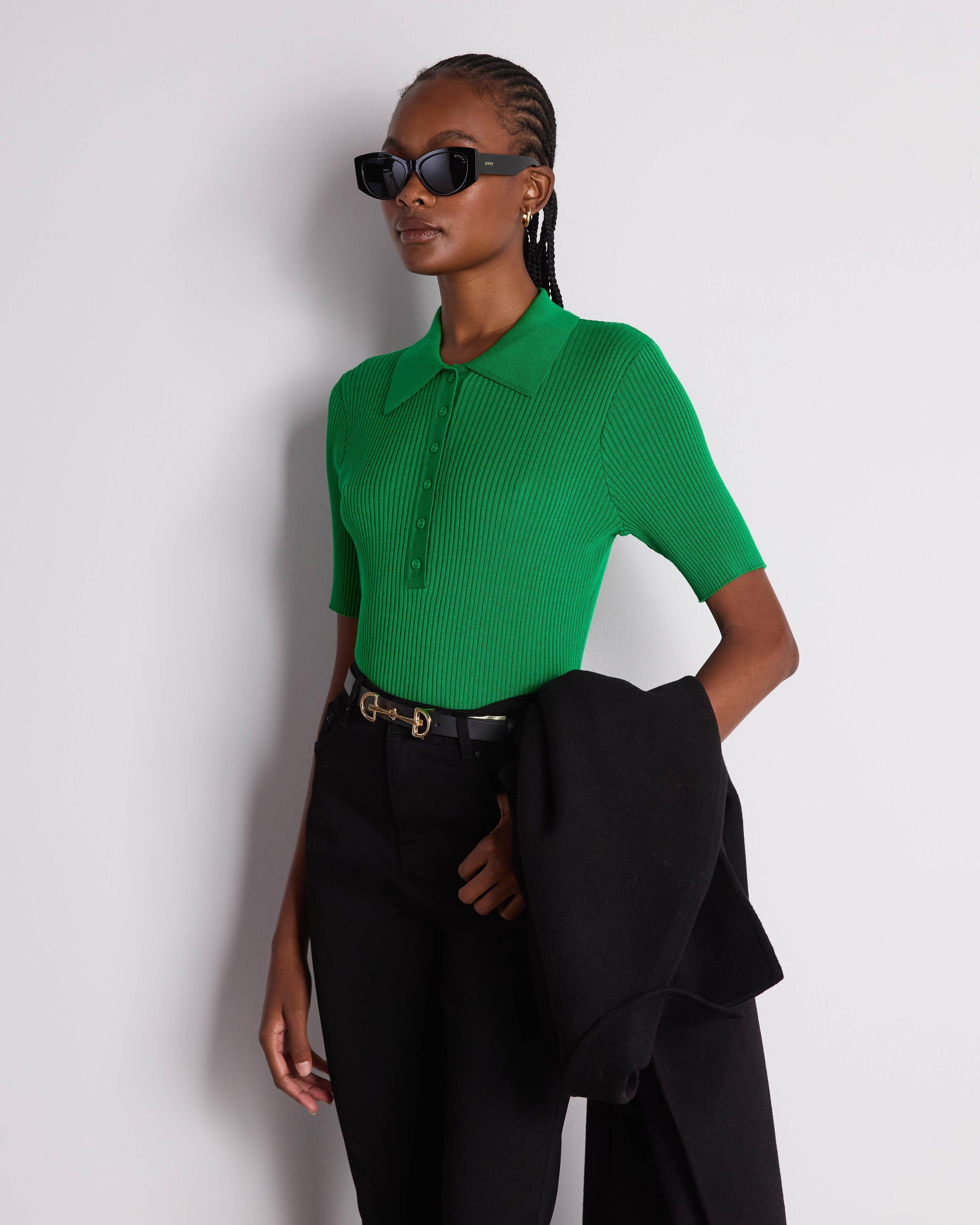  Emmerson Knit Top -  Green