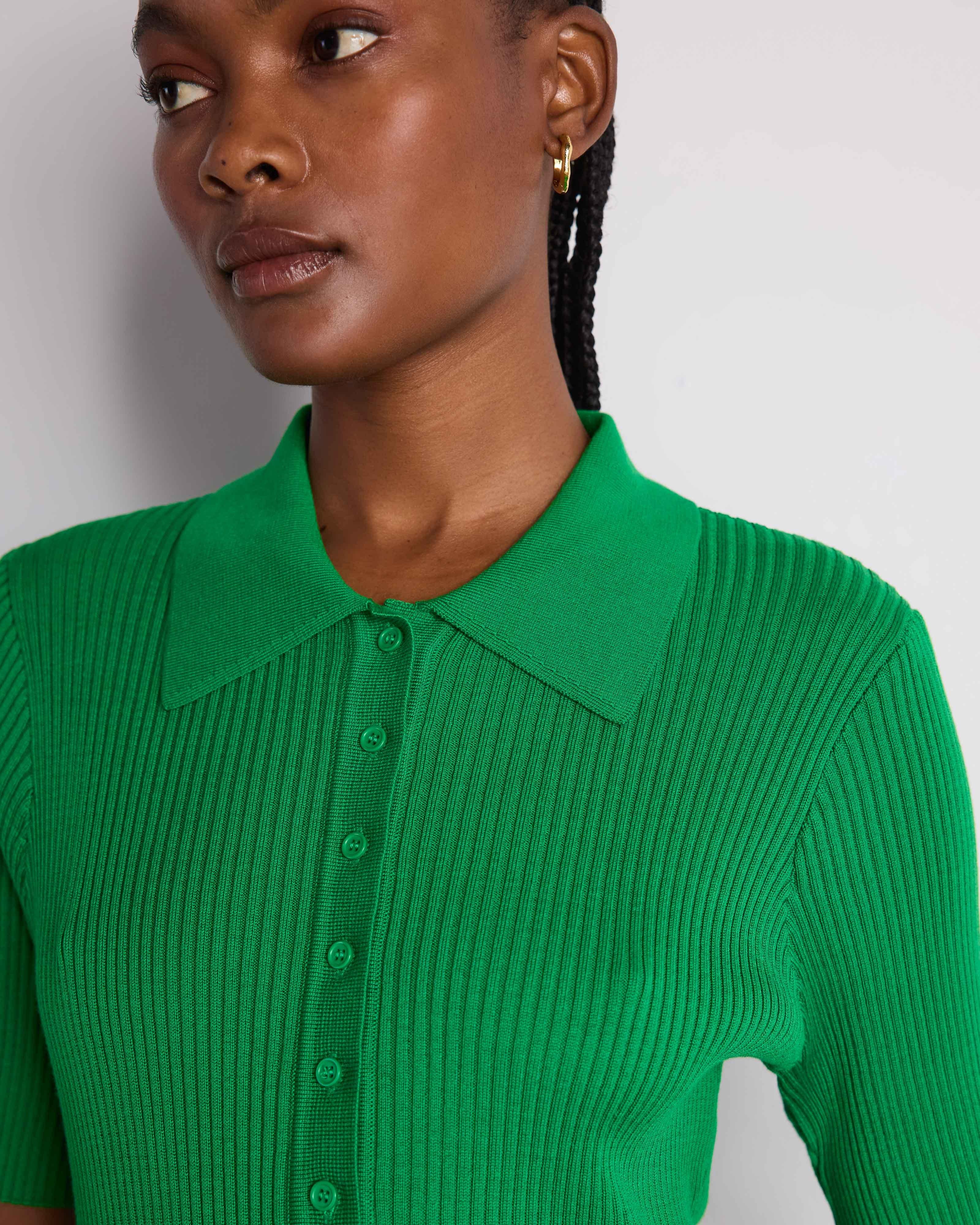  Emmerson Knit Top -  Green