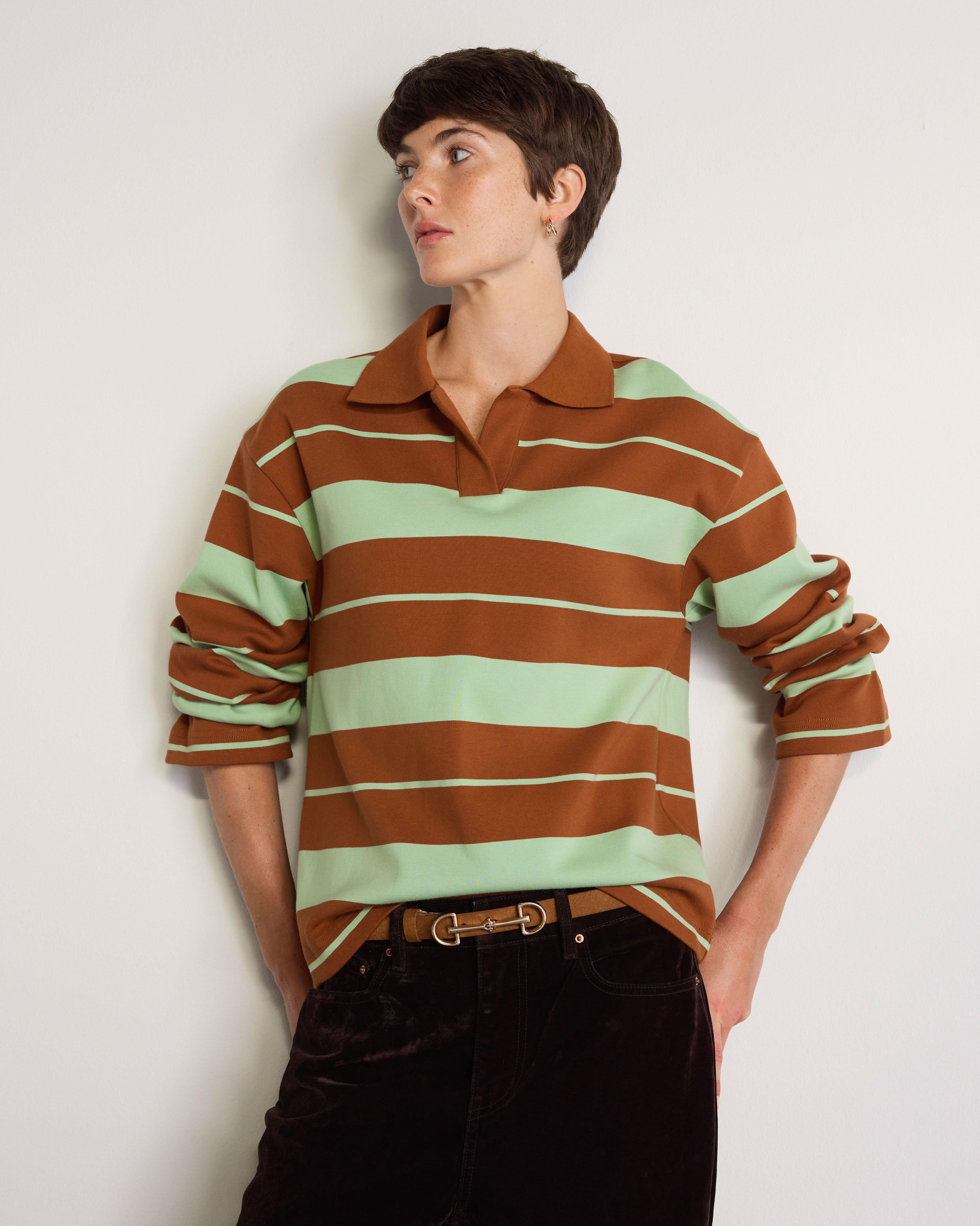  Kinslee Suede Leather Belt -  Brown