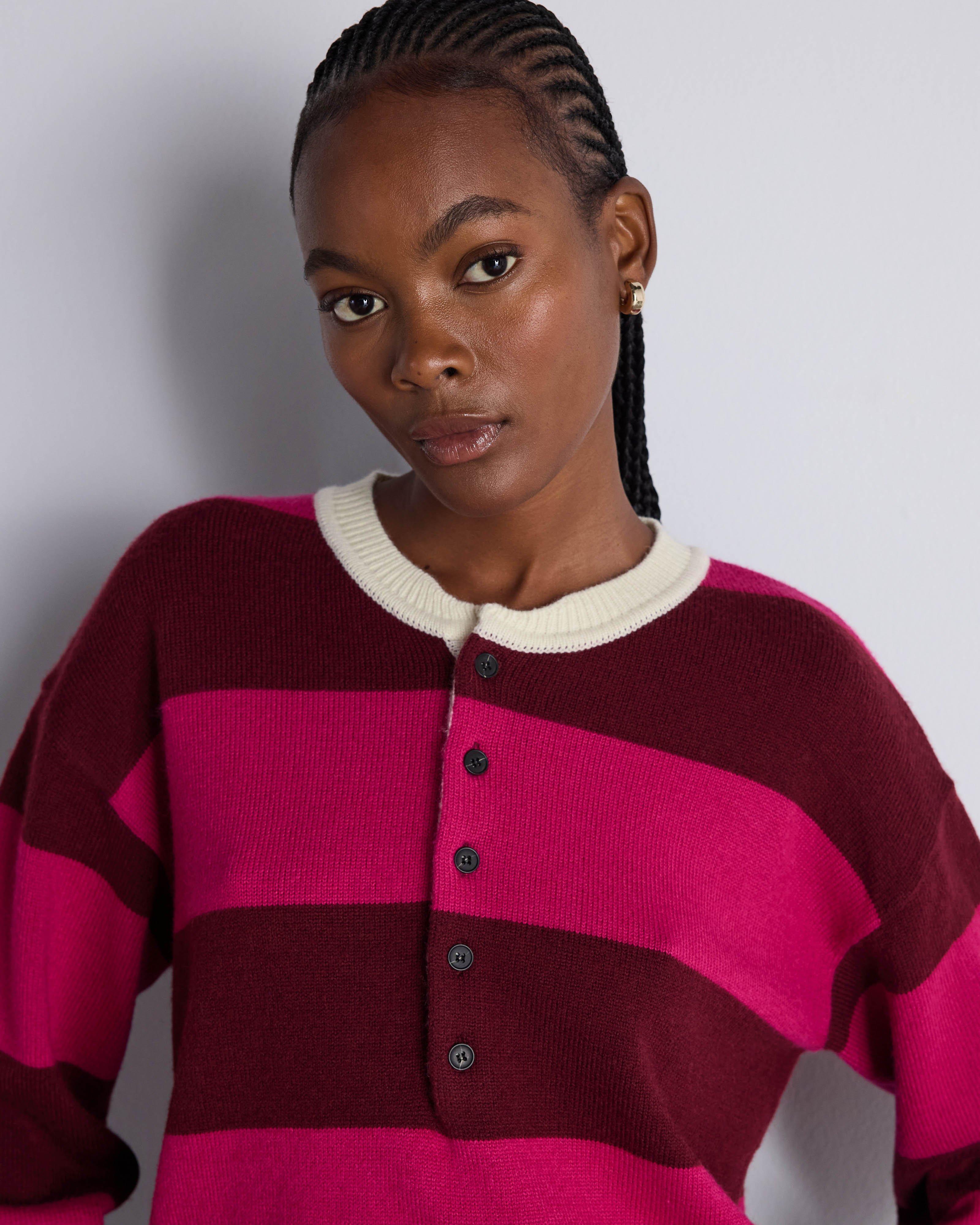 Zian Stripe Pullover - Poetry Clothing Store