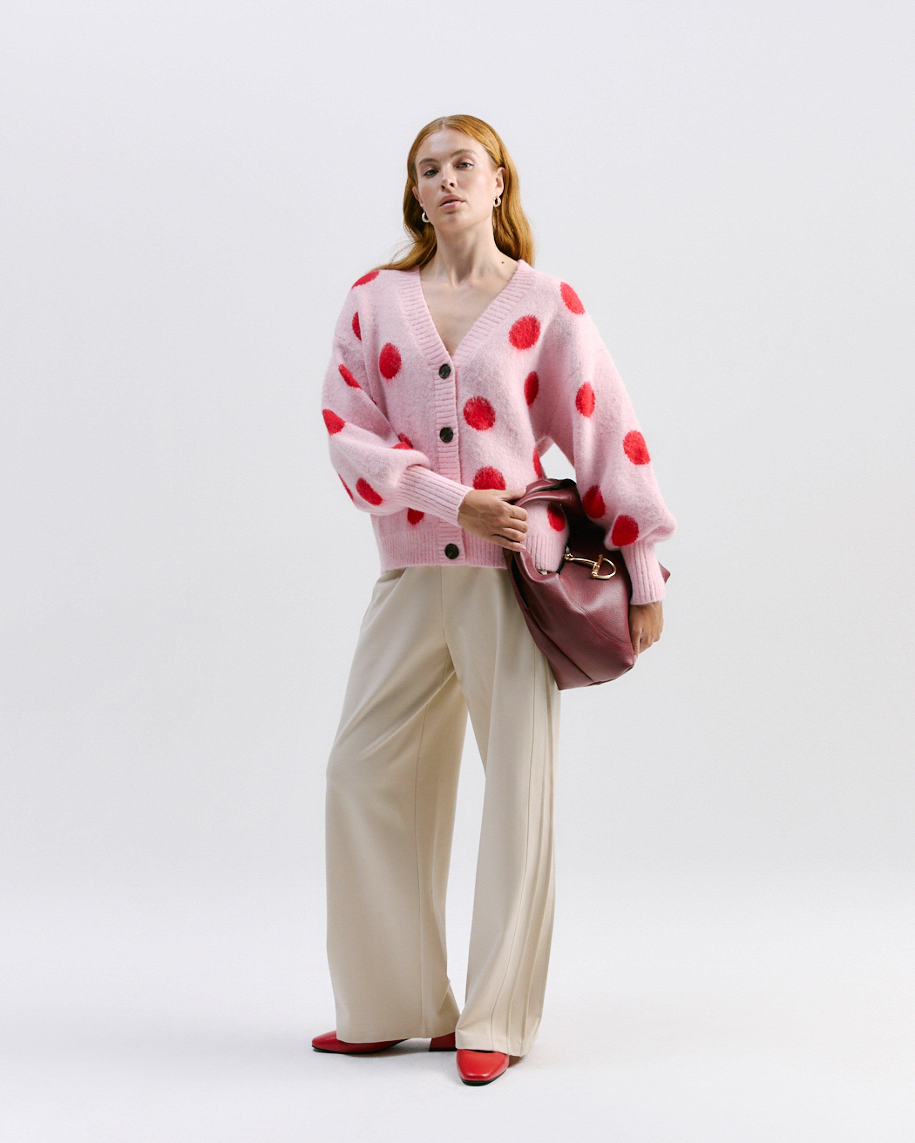 Imani Polka Dot Cardigan - Poetry Clothing Store