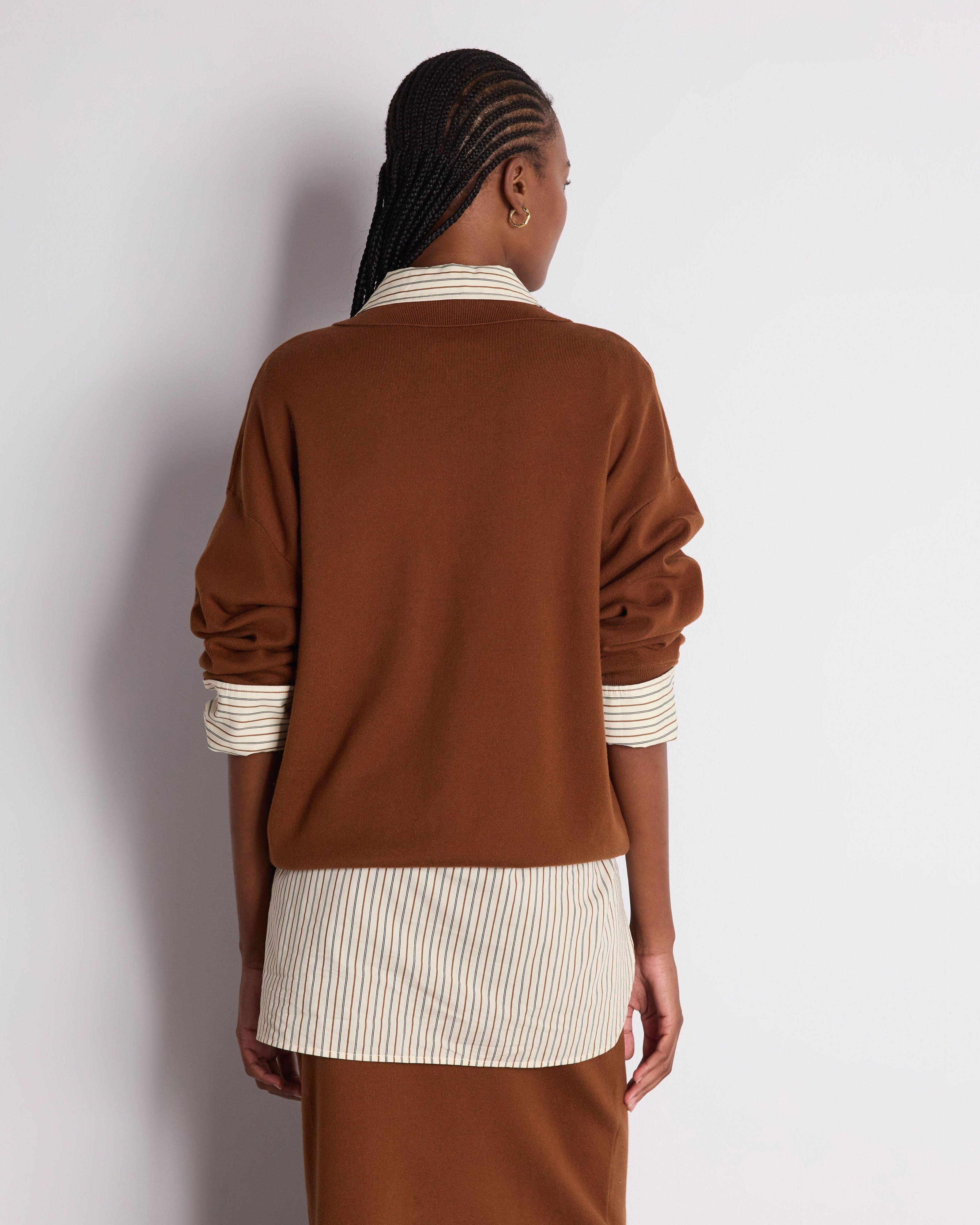 Davina Knitwear Polo - Poetry Clothing Store