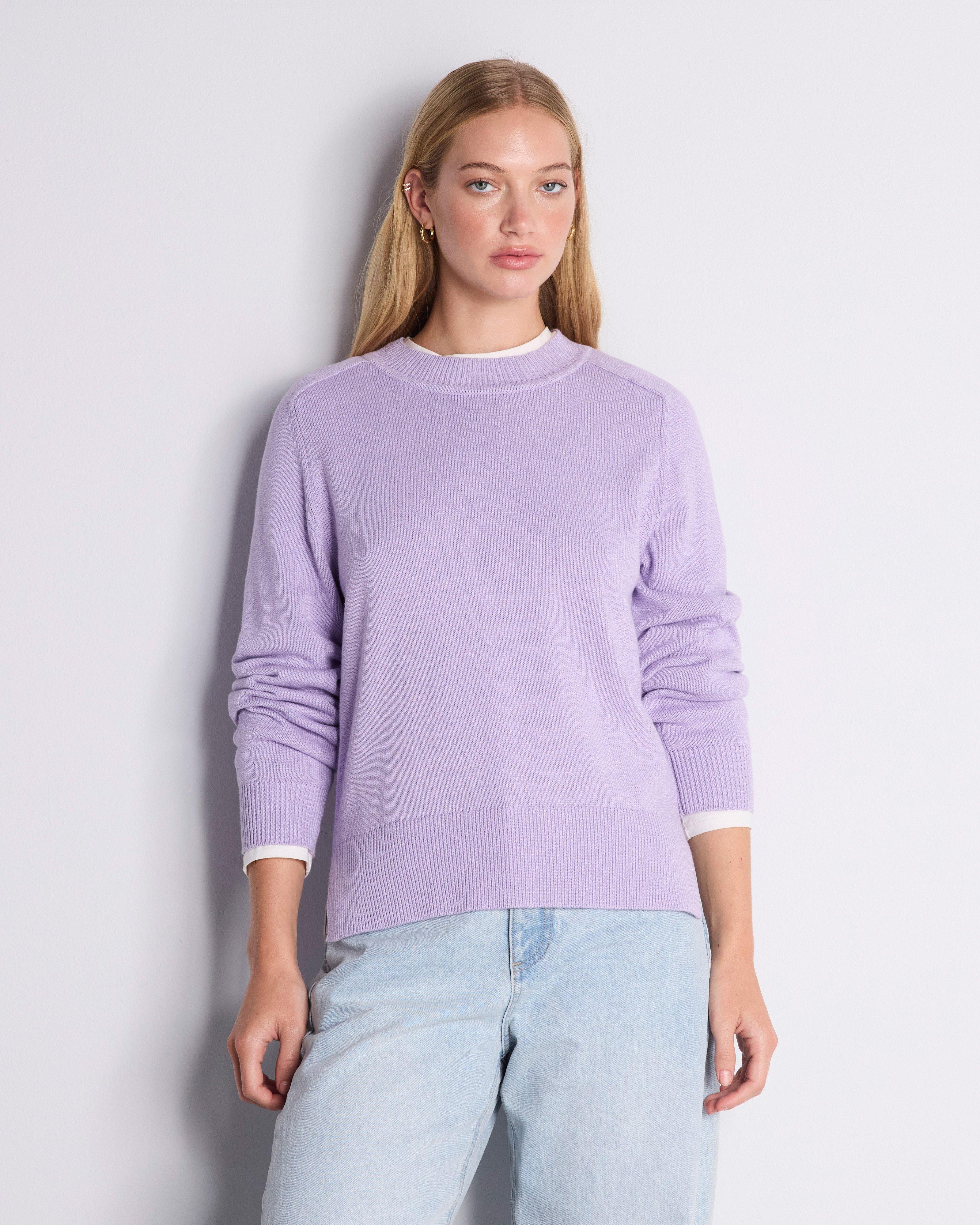 Lilia High-Low Jersey -  Lilac
