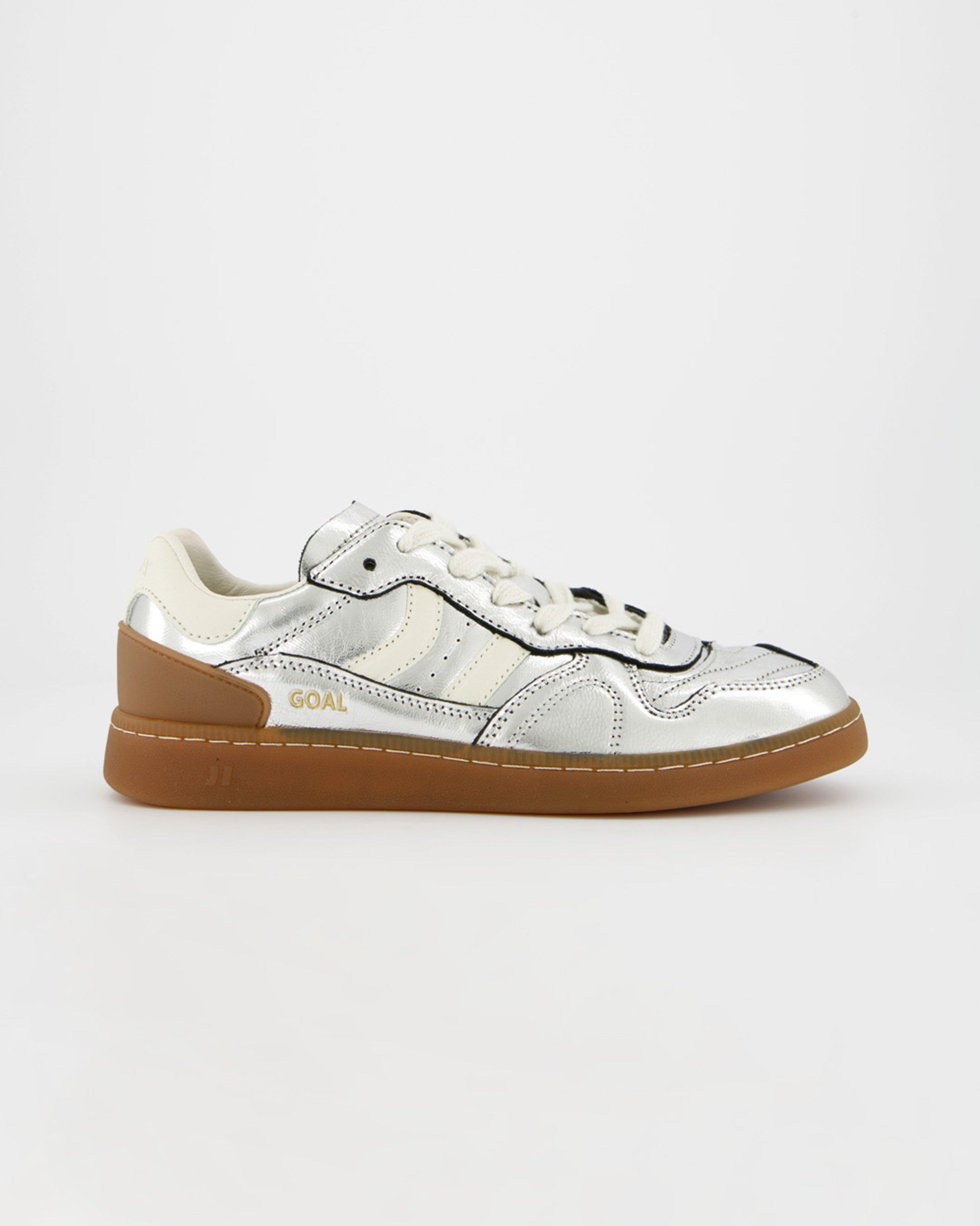 Coolway Goal Silver Mirror Sneakers - Poetry Clothing Store