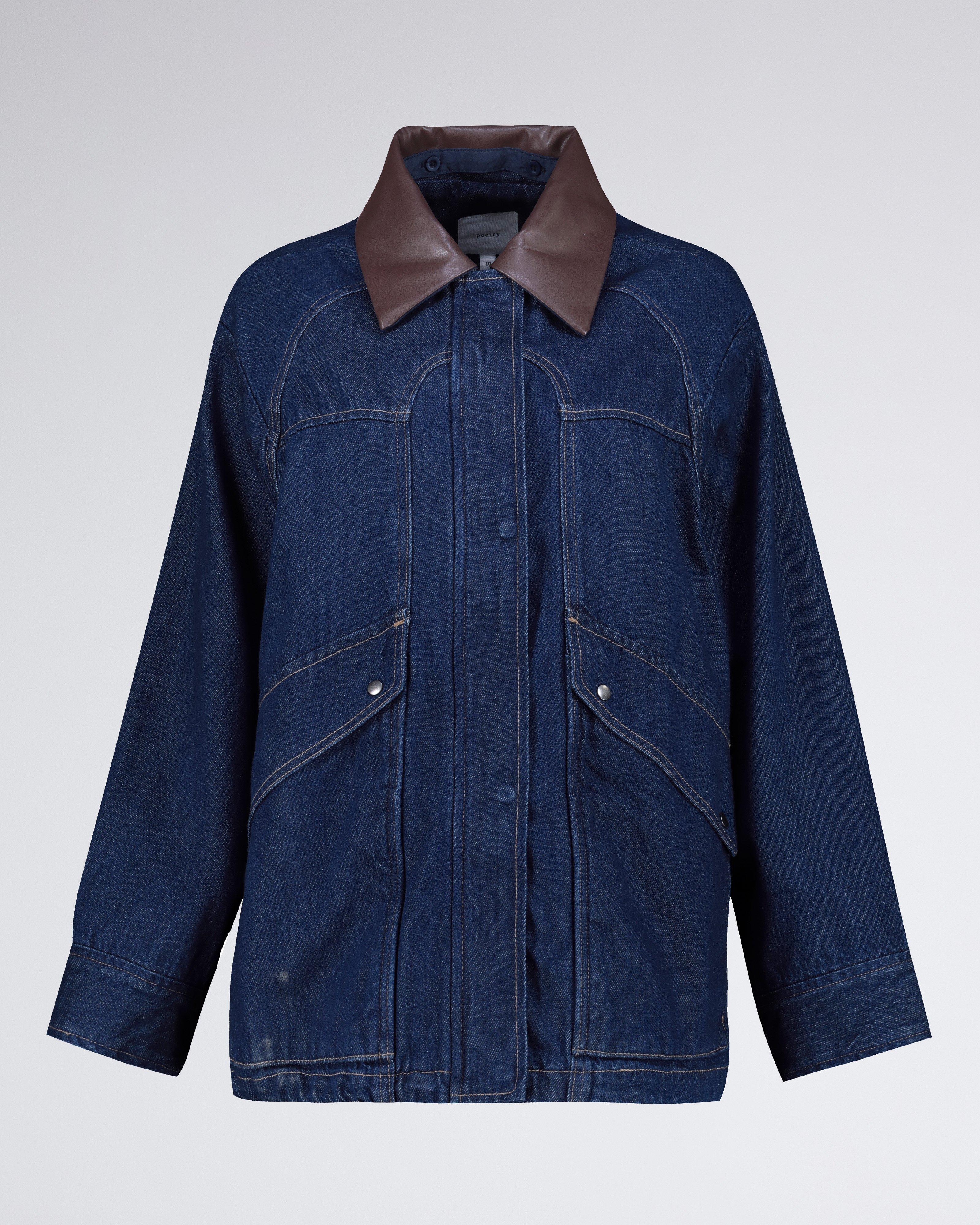 Joey Denim Field Jacket - Poetry Clothing Store