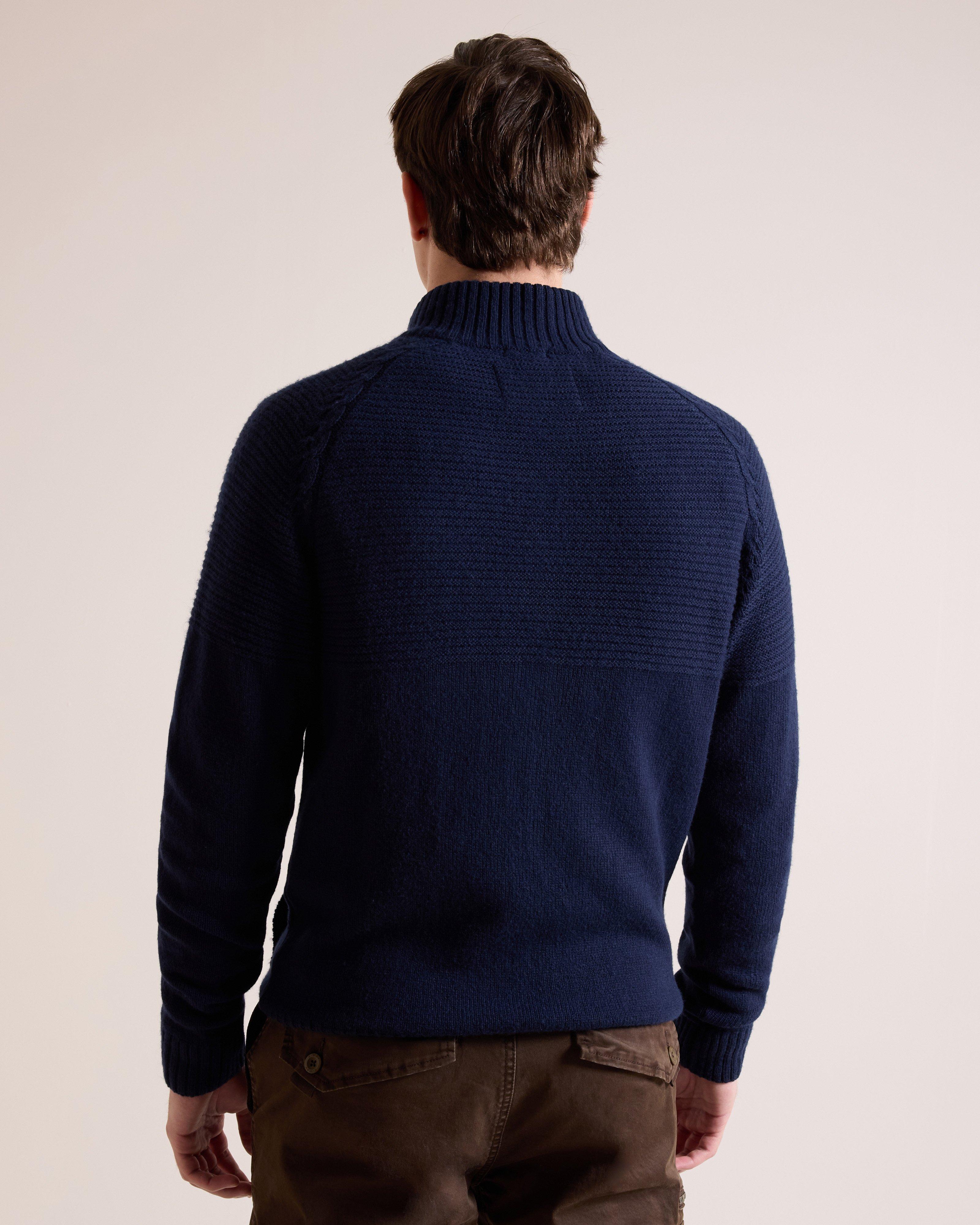 K-WAY Elements Men's Jesse Zip Through Knit