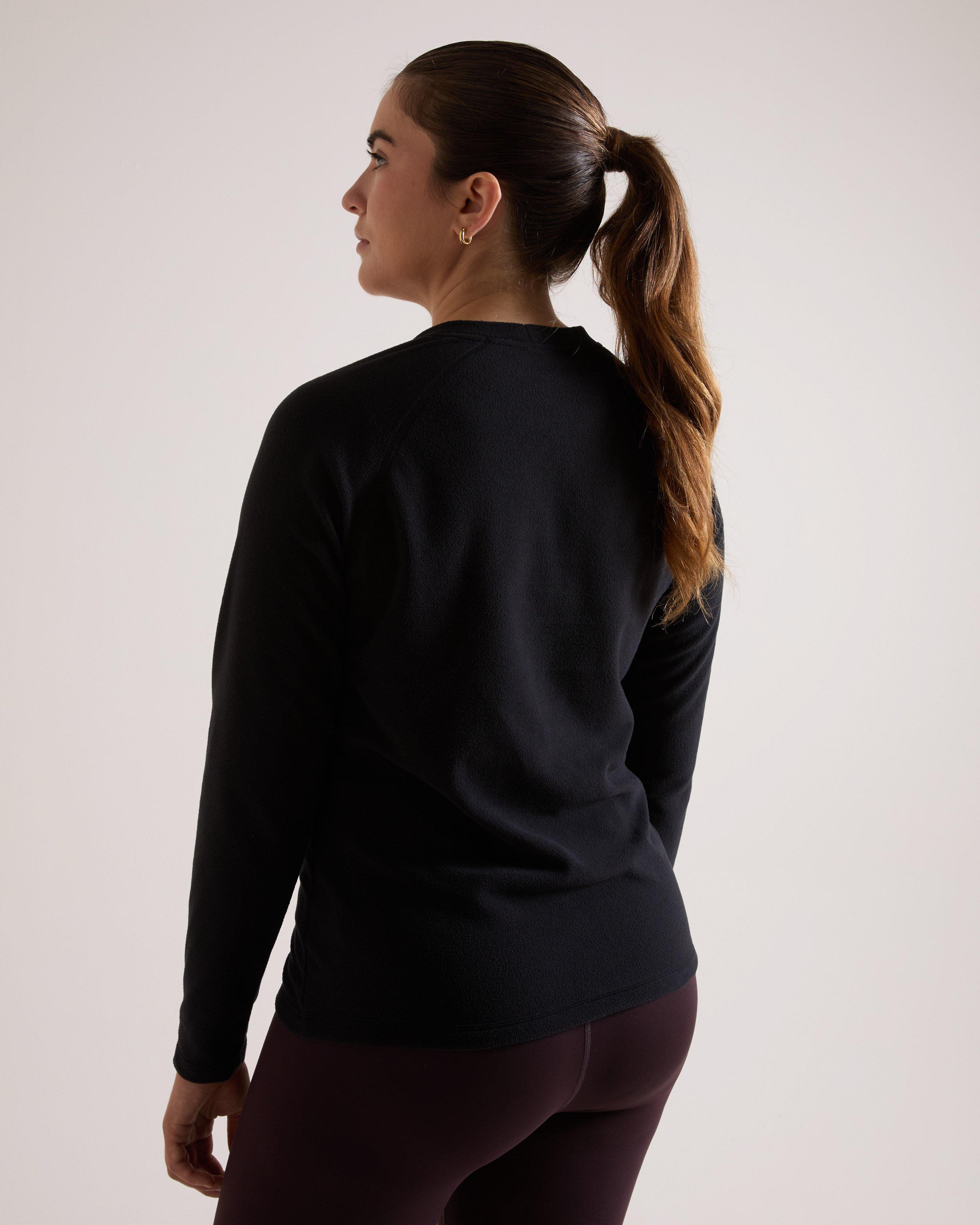 K-WAY Women's Scarlet Eco Crew Neck Fleece Top