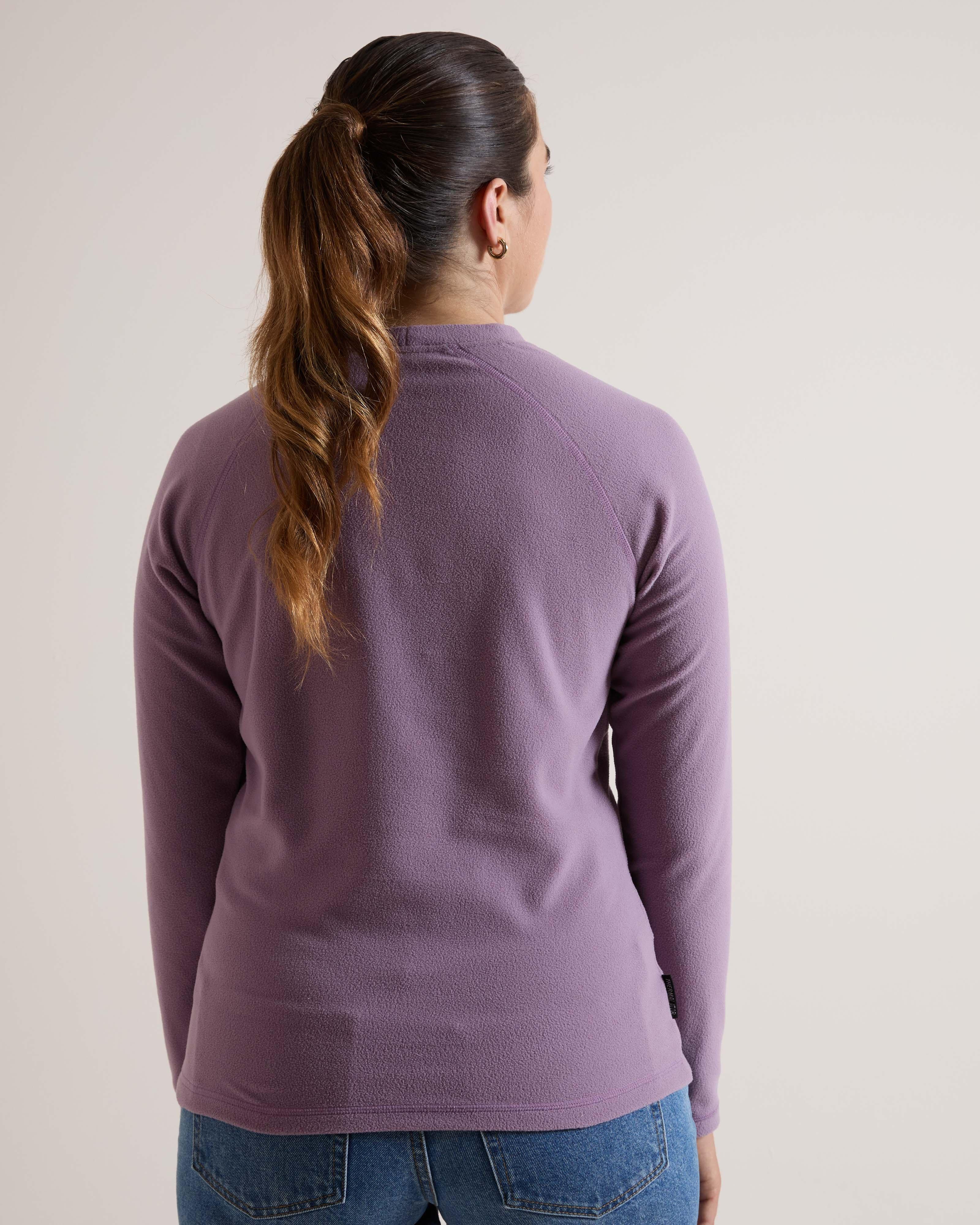 K-WAY Women's Scarlet Eco Crew Neck Fleece Top