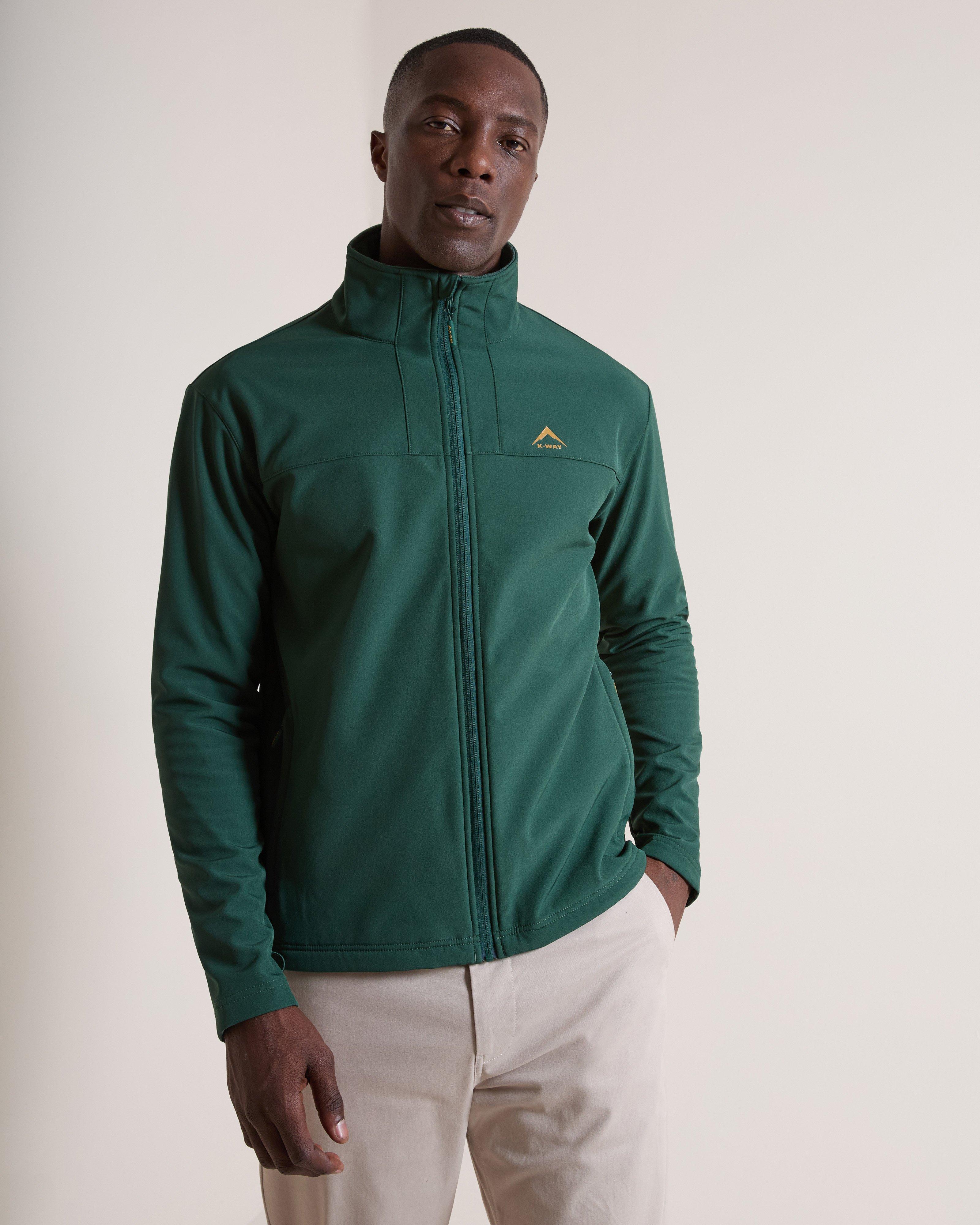 K-WAY Men's Urban Trek Supporters Softshell Jacket | Cape Union Mart