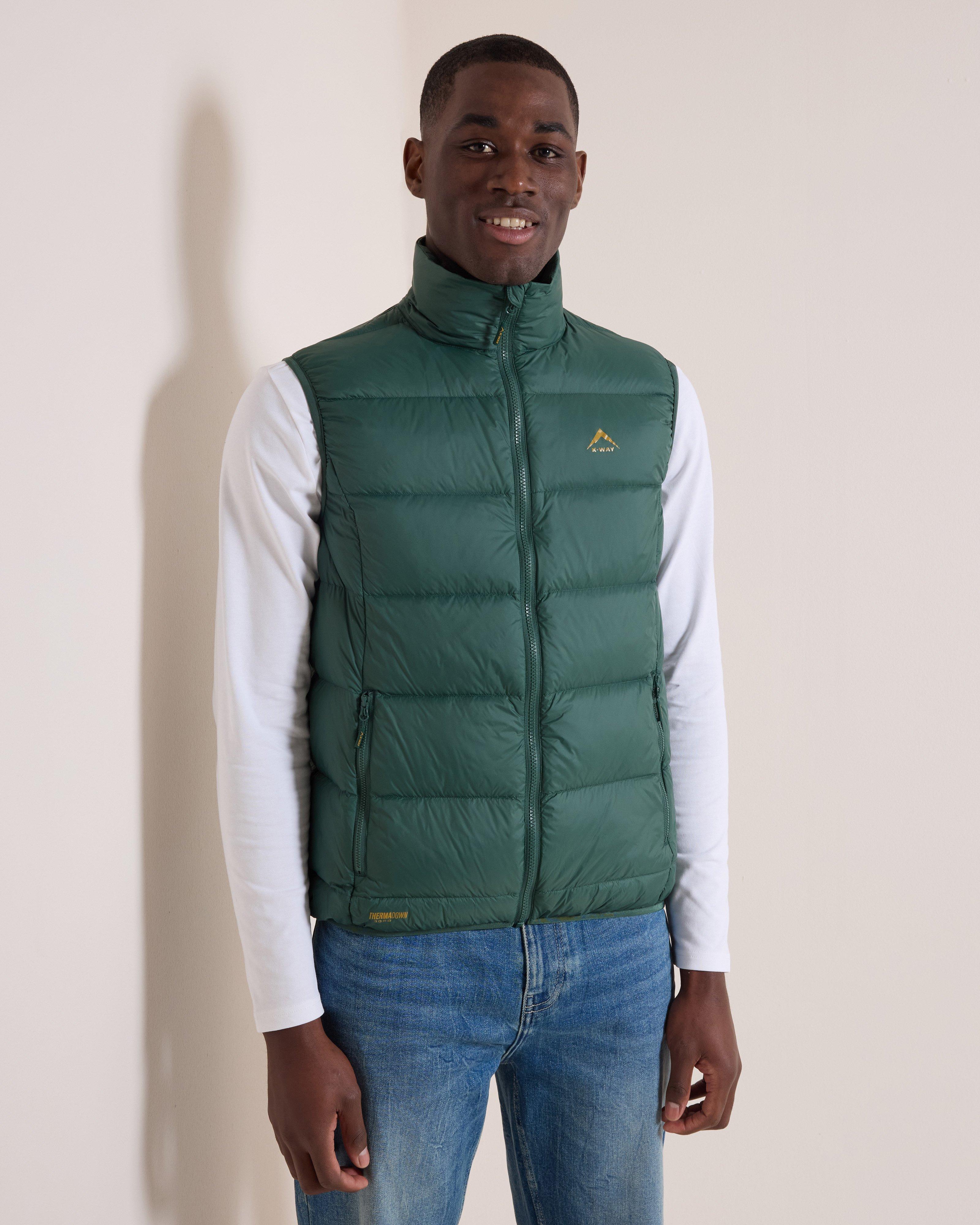 K-WAY Men's Kloof Supporters' Sleeveless Down Jacket
