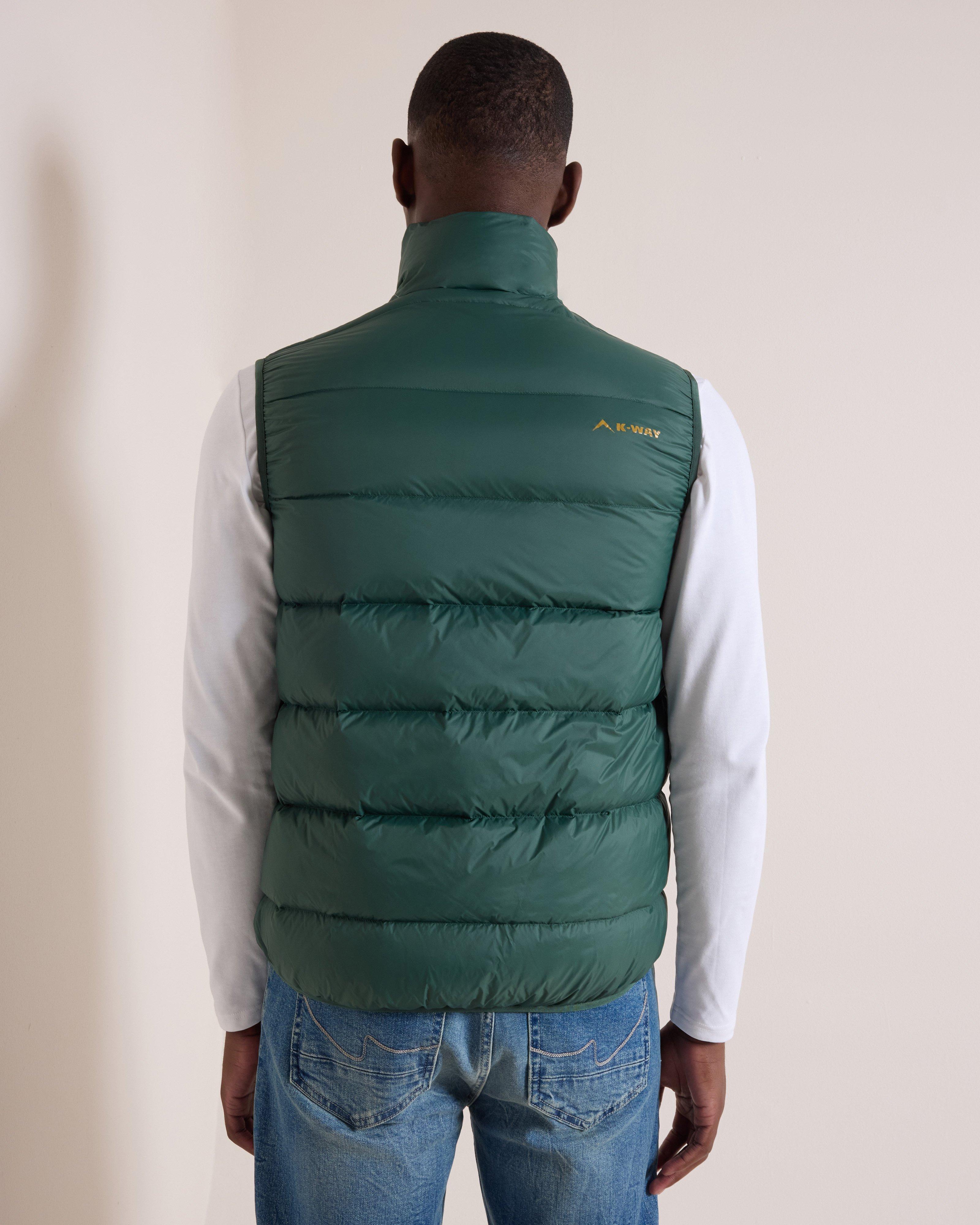 K-WAY Men's Kloof Supporters' Sleeveless Down Jacket