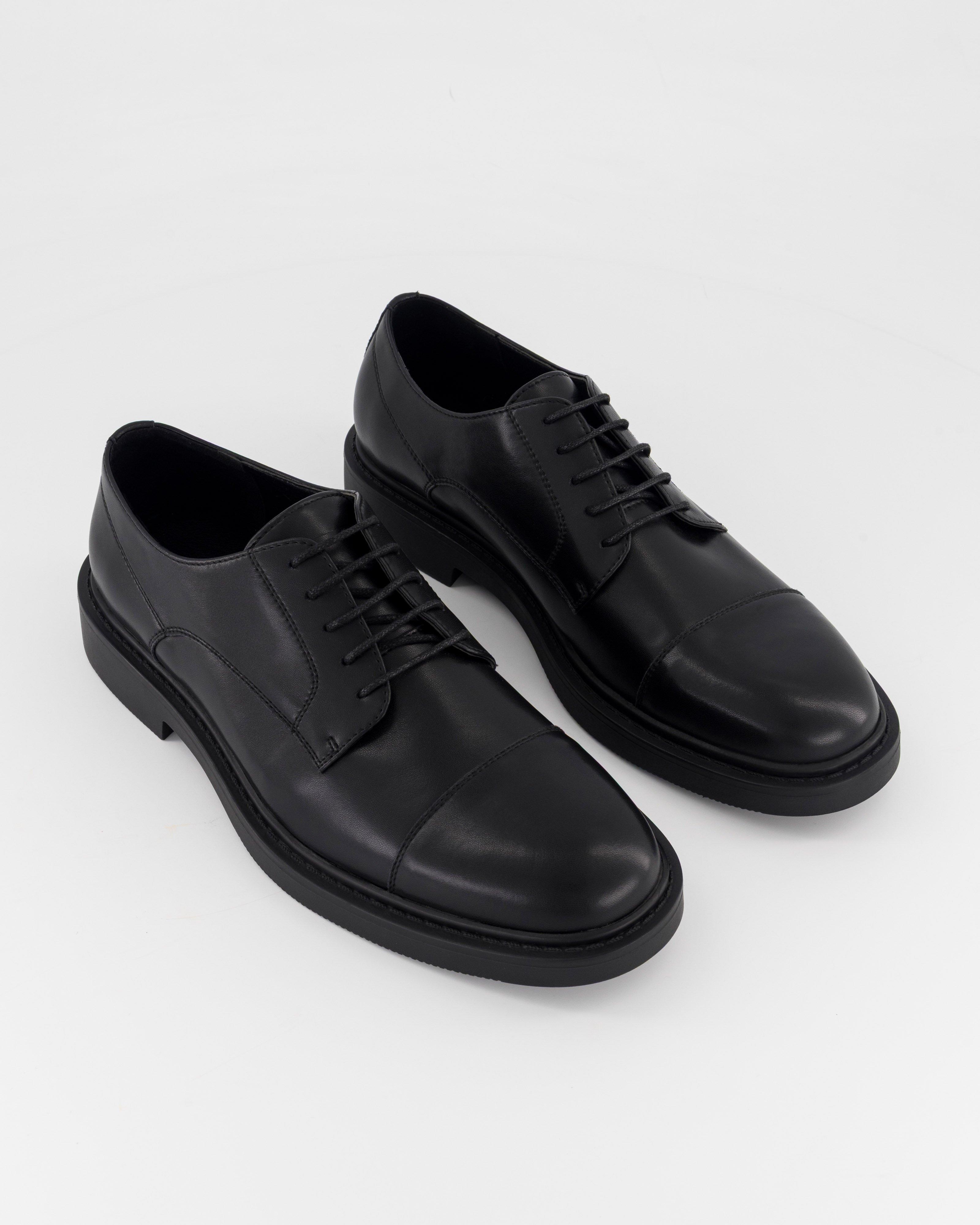 Men's Franklin Derby Shoe - Black - Old Khaki