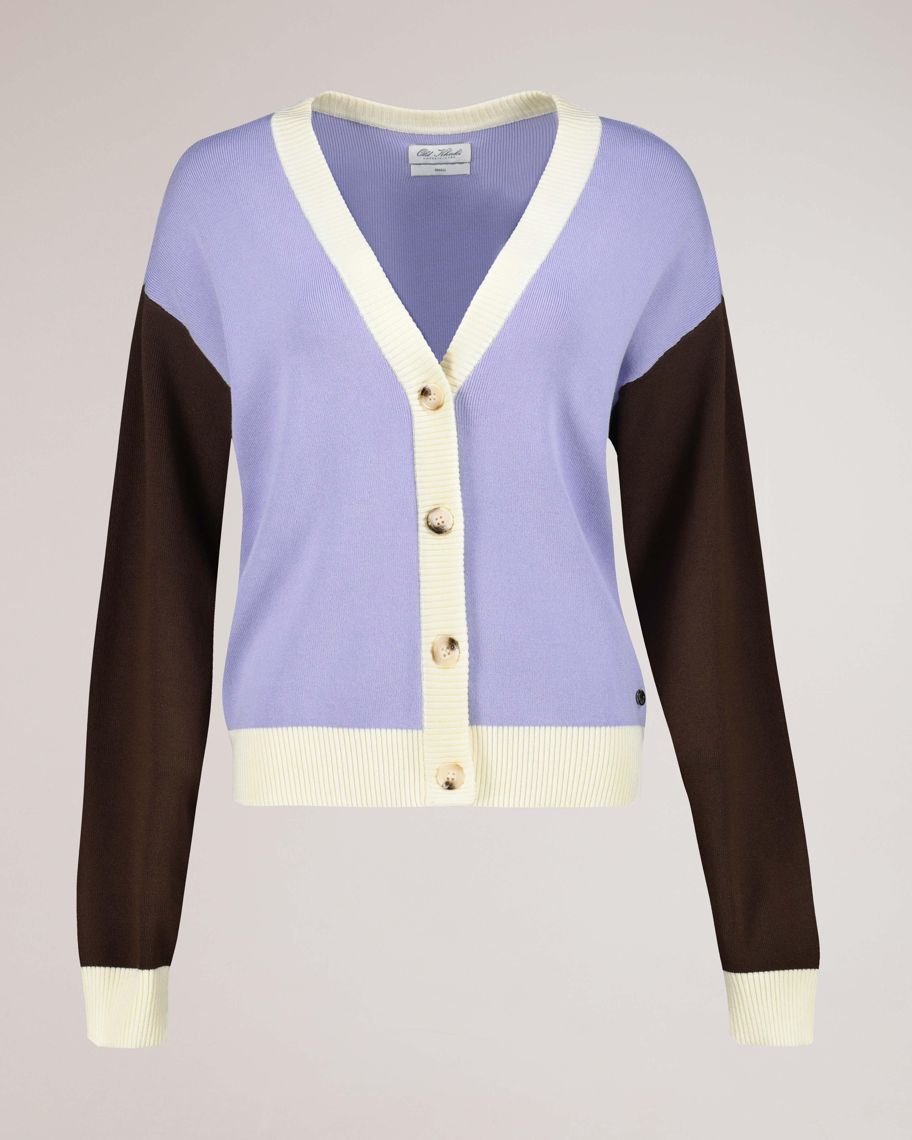 Women's Raia Colour-Block Cardigan | Old Khaki