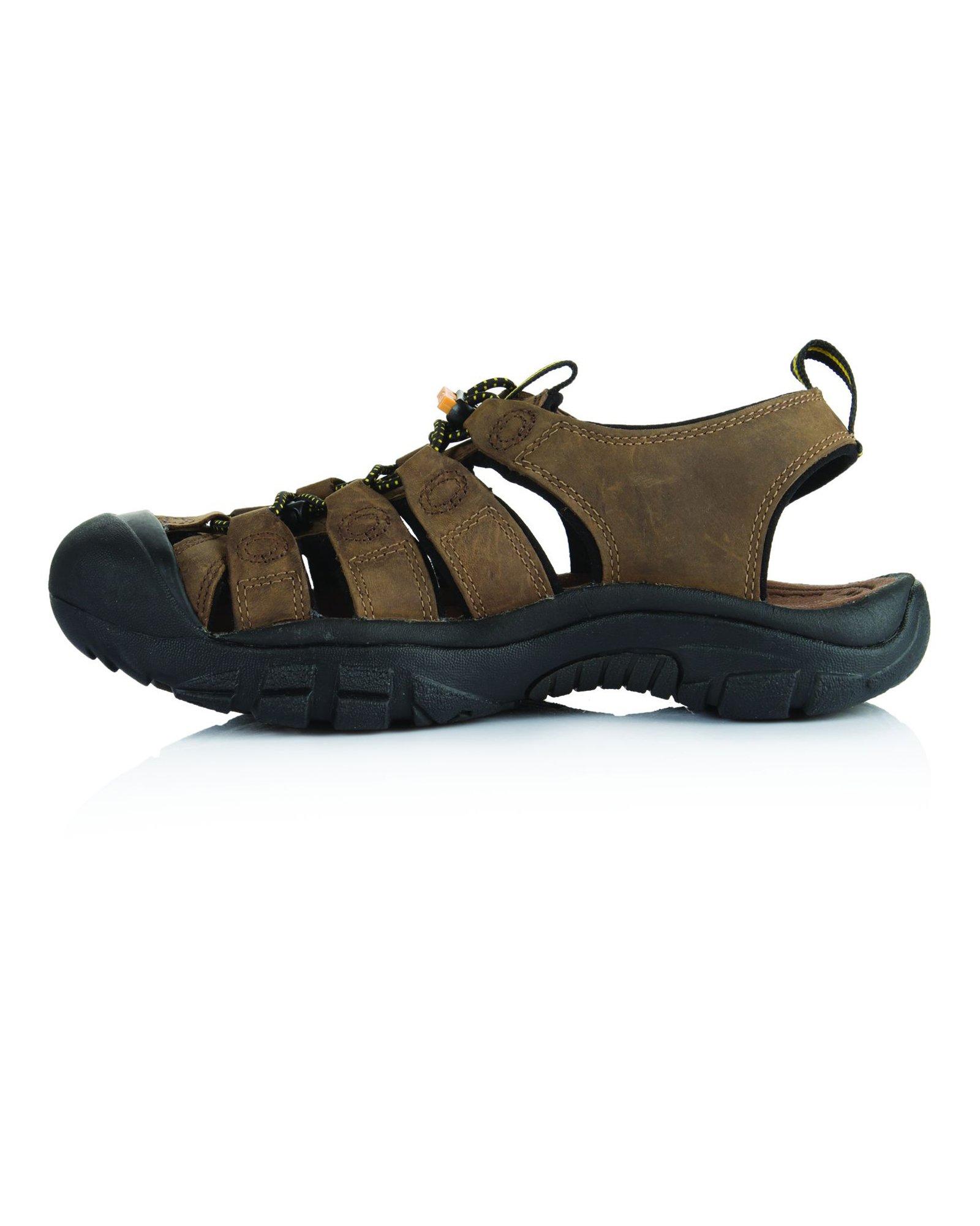 KEEN Men's Newport Leather Sandals -  Brown