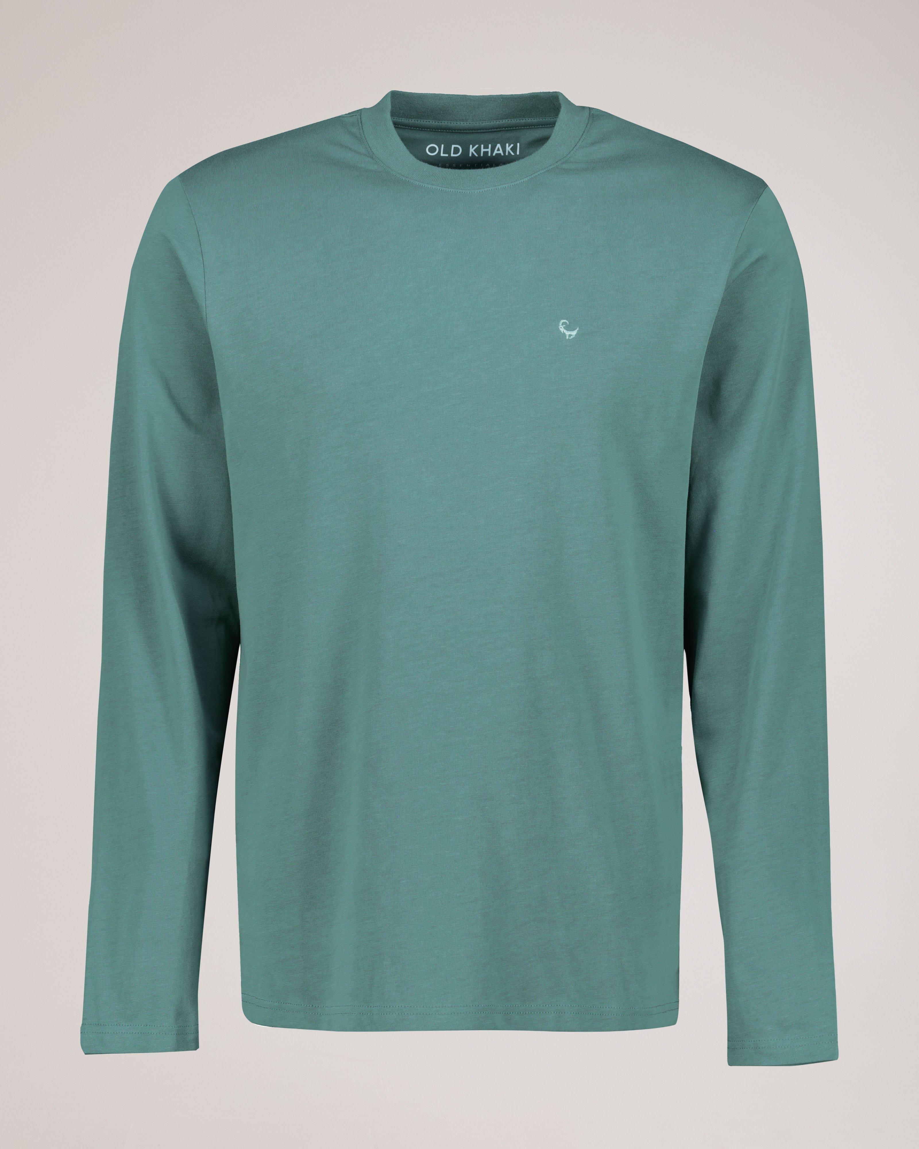 Men's Nate Long Sleeve T‑Shirt | Old Khaki