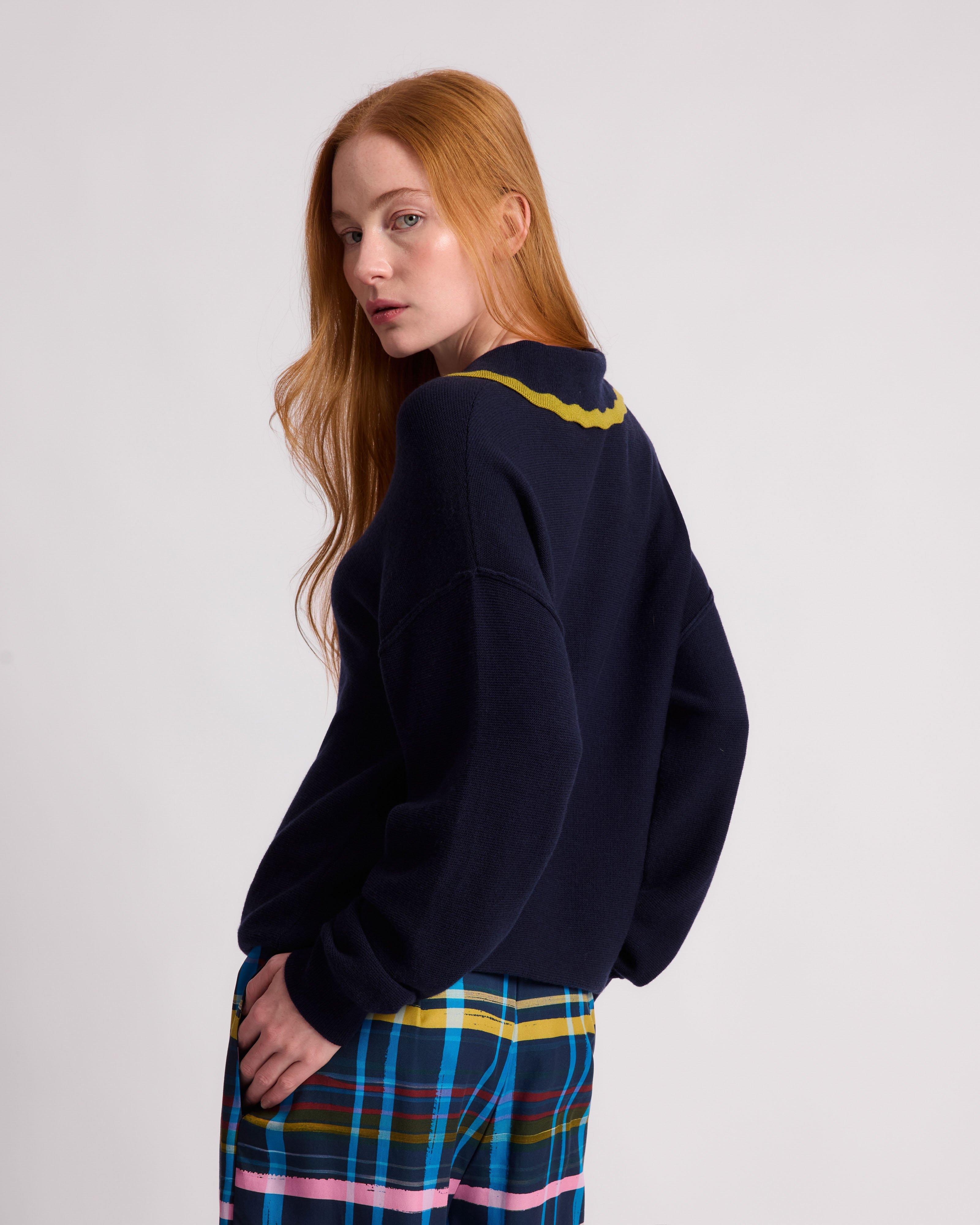 Nolani Peter Pan Collar Pullover - Poetry Clothing Store