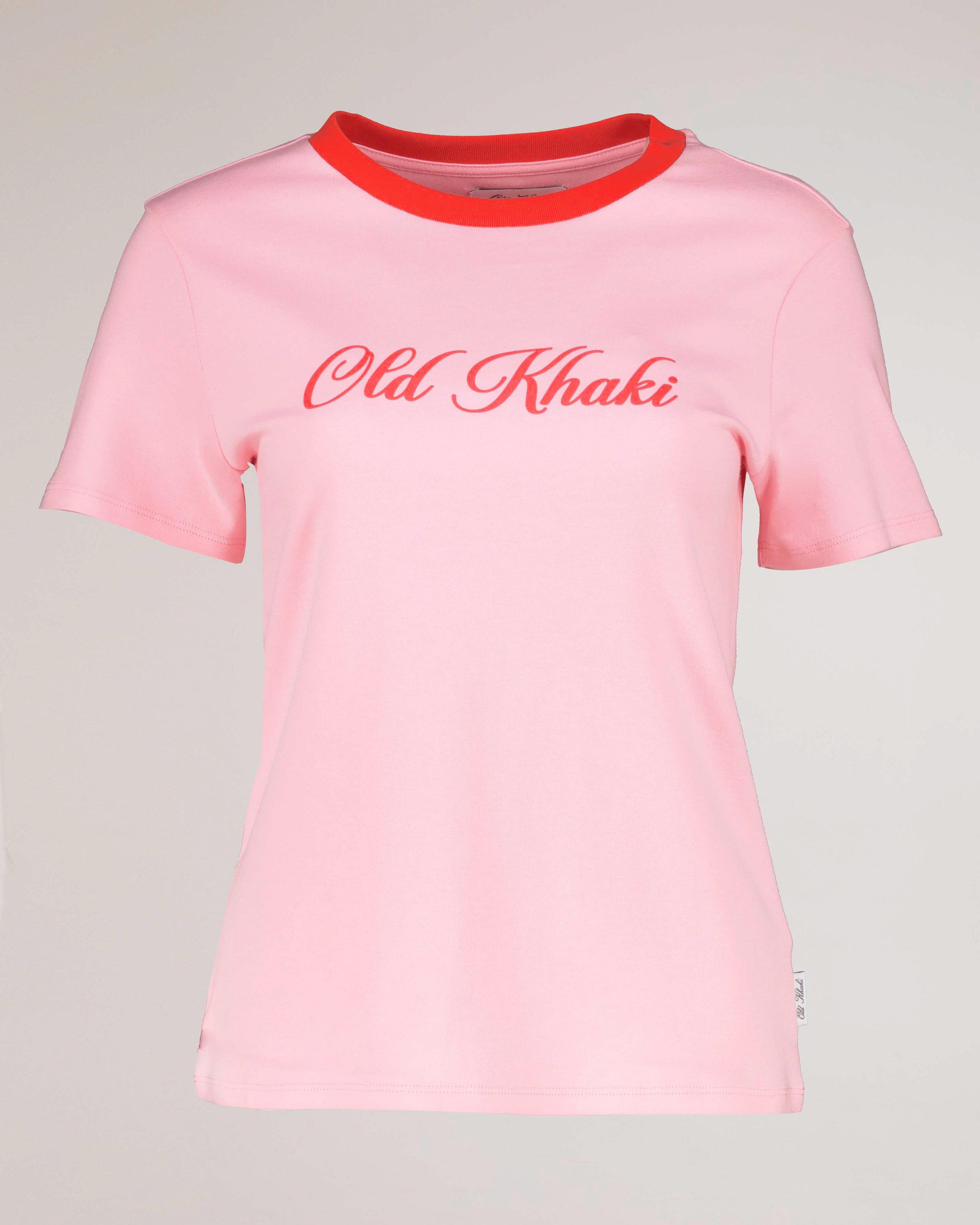 トップス MAZZ t-shirt white/red Women's Mazz T-Shirt | Old Khaki