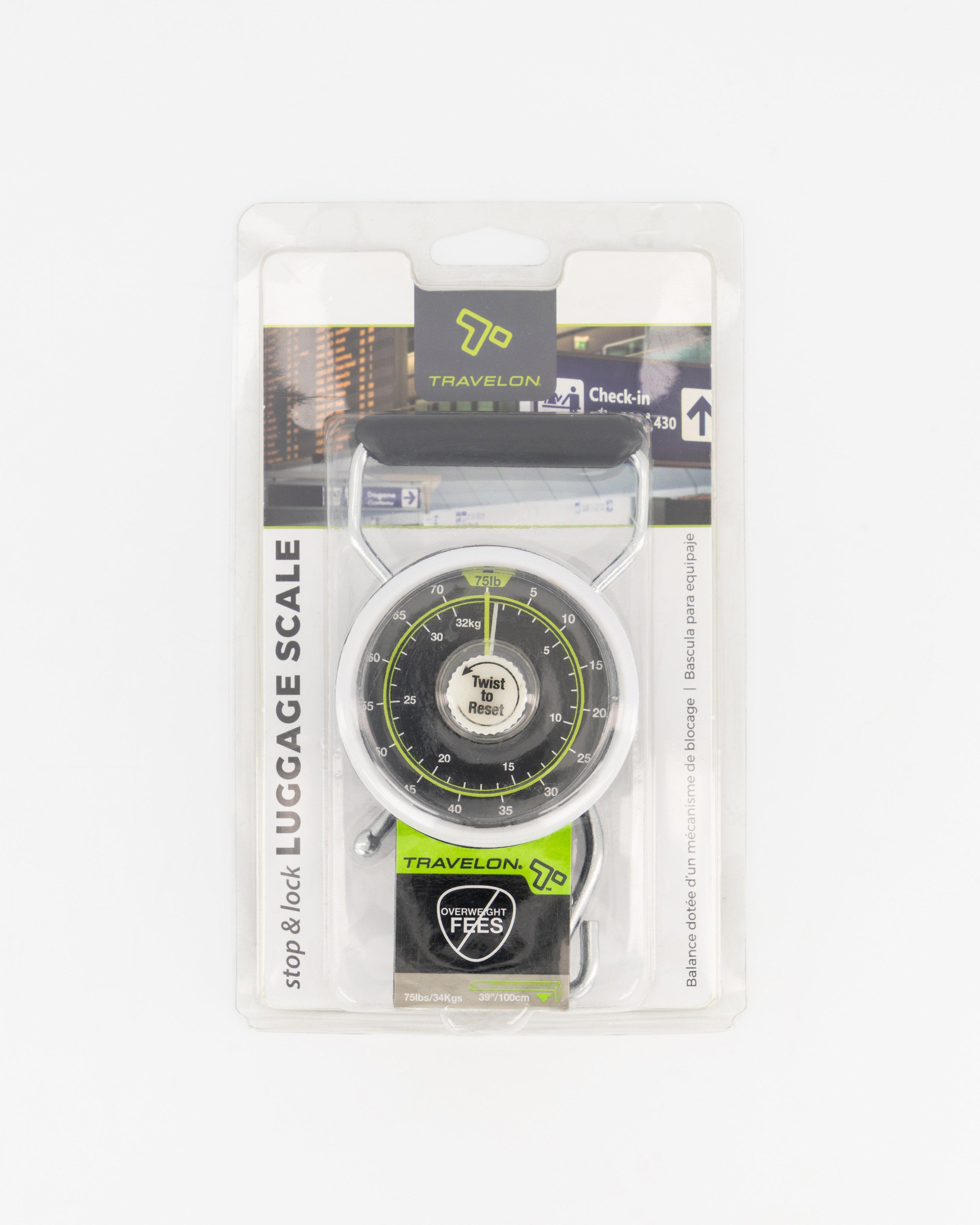 Travelon StopNLock Luggage Scale