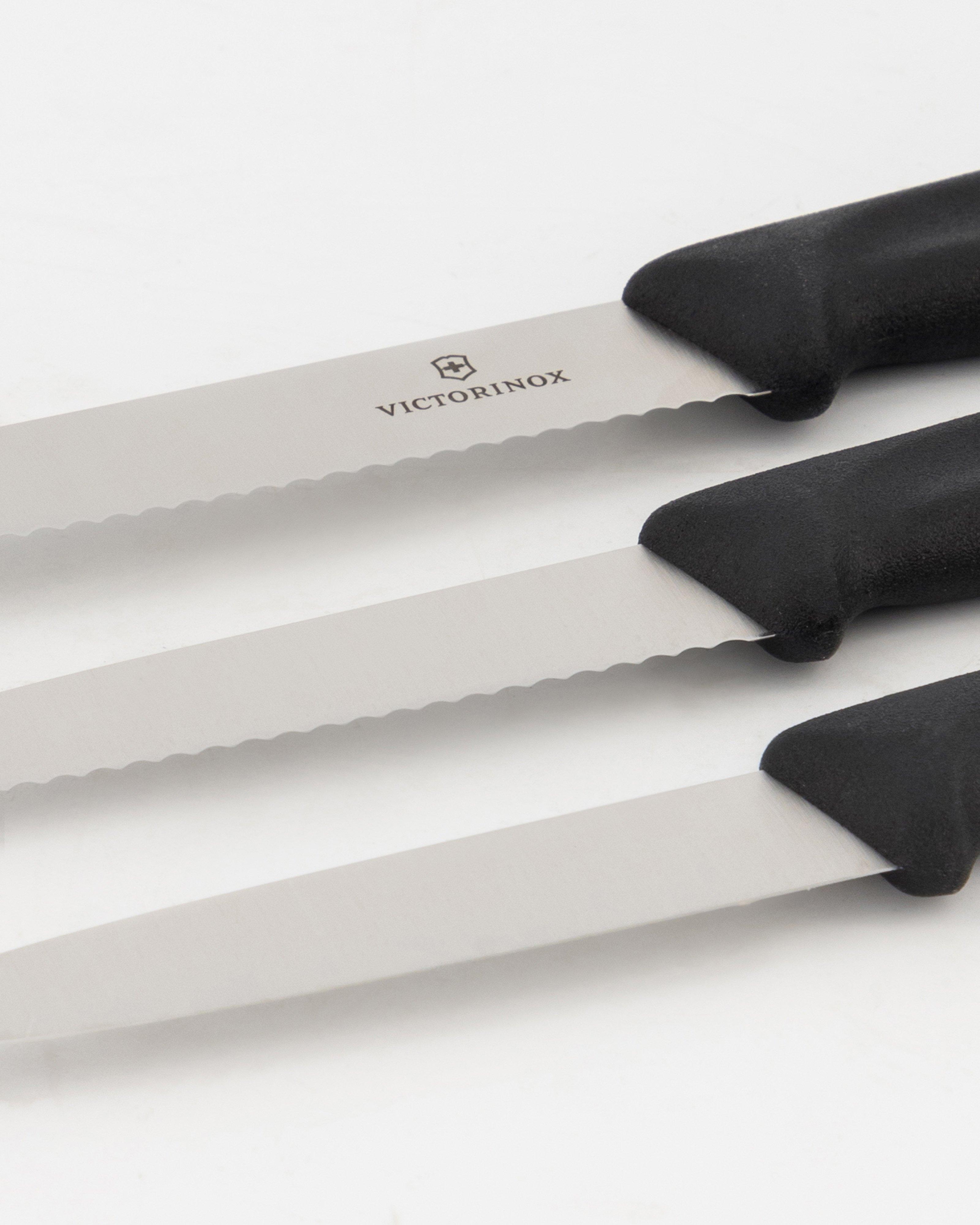 Victorinox 3pc Paring Set -  Black