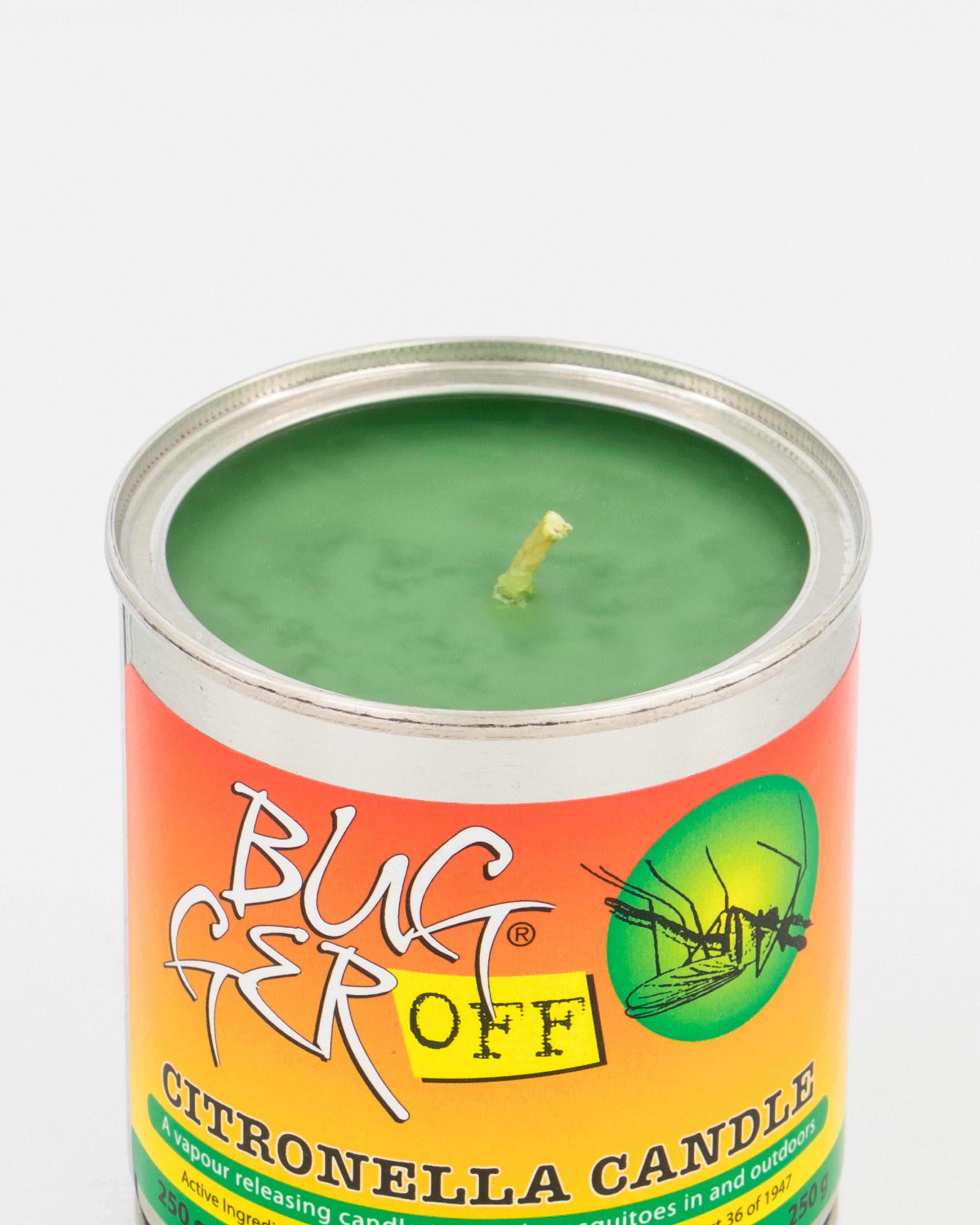 BuggerOff  Mosquito Repellent Candle -  No Colour