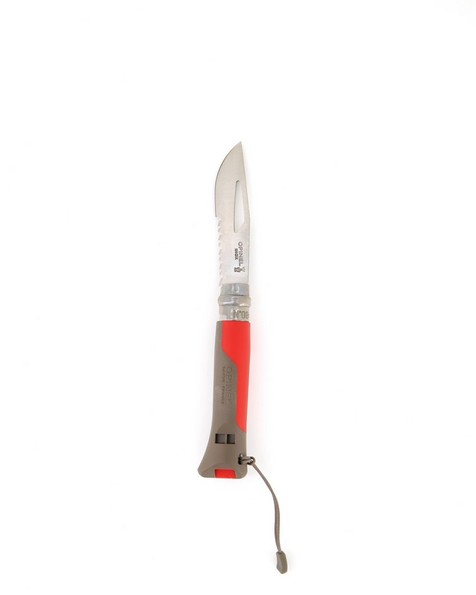 Opinel #8 Outdoor Folding Knife -  red