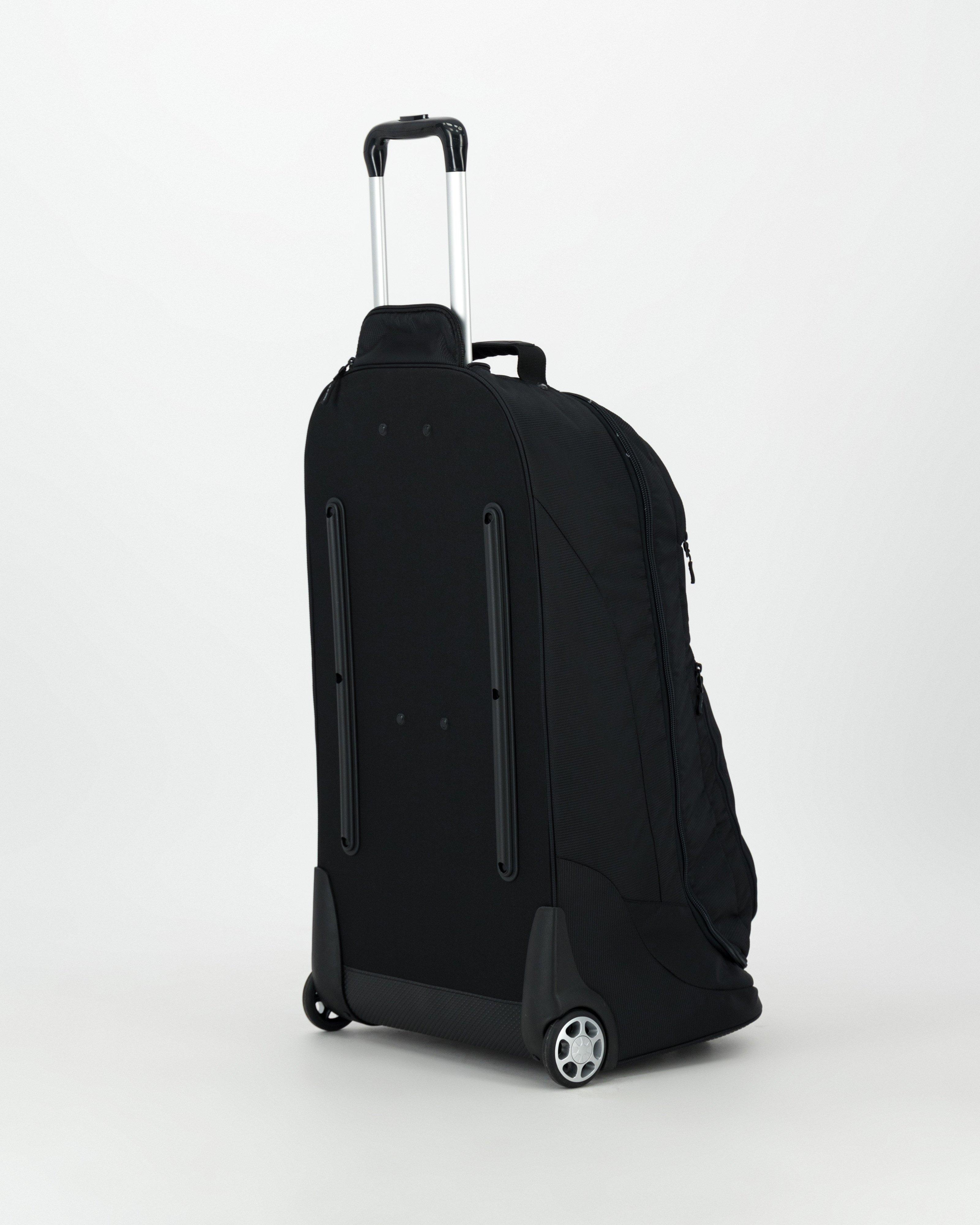 K-Way Stowaway 95L Roller Luggage Bag -  Black
