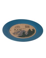 EcoSoulife Large Dinner Plate -  navy
