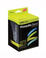 Lifetrek Mosquito Band Glow Six-Pack -  assorted