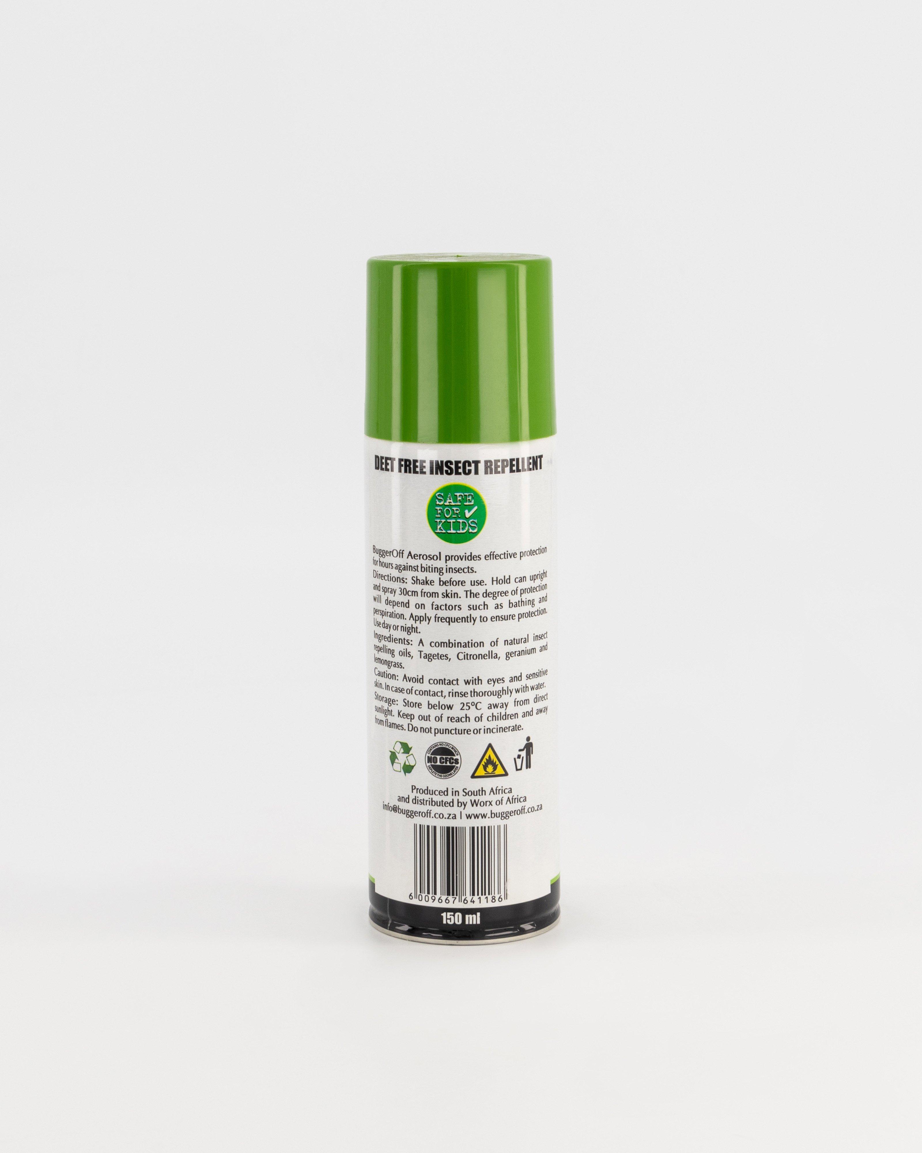 BuggerOff Natural Insect Repellent Spray -  No Colour