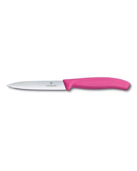 Victorinox 10cm Classic Paring Plain Kitchen Knife -  pink