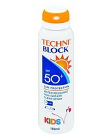 Techniblock SPF50+ 150ml Kids Spray  -  nocolour