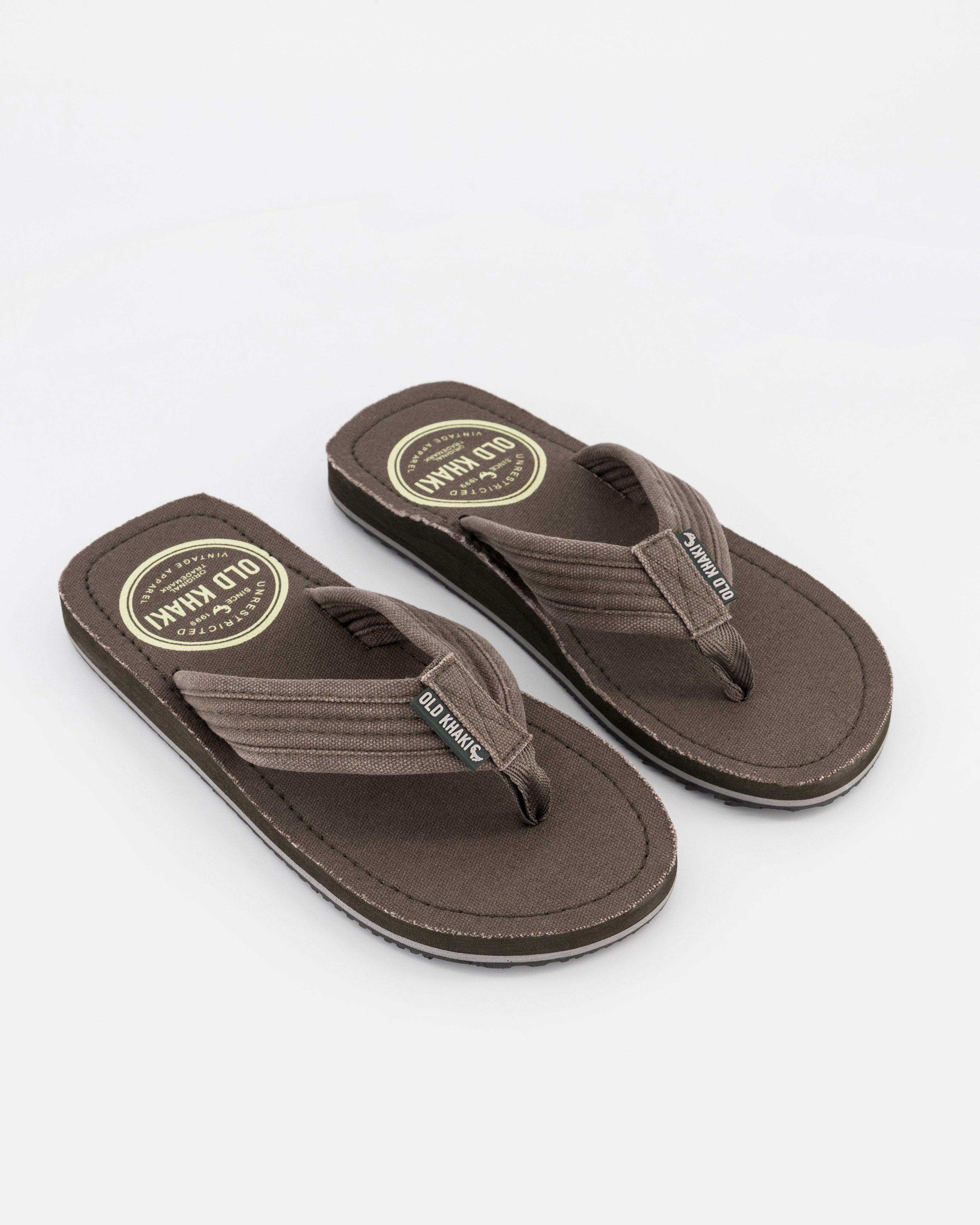 Old Khaki Men's Beachcomber Flip Flops -  Grey