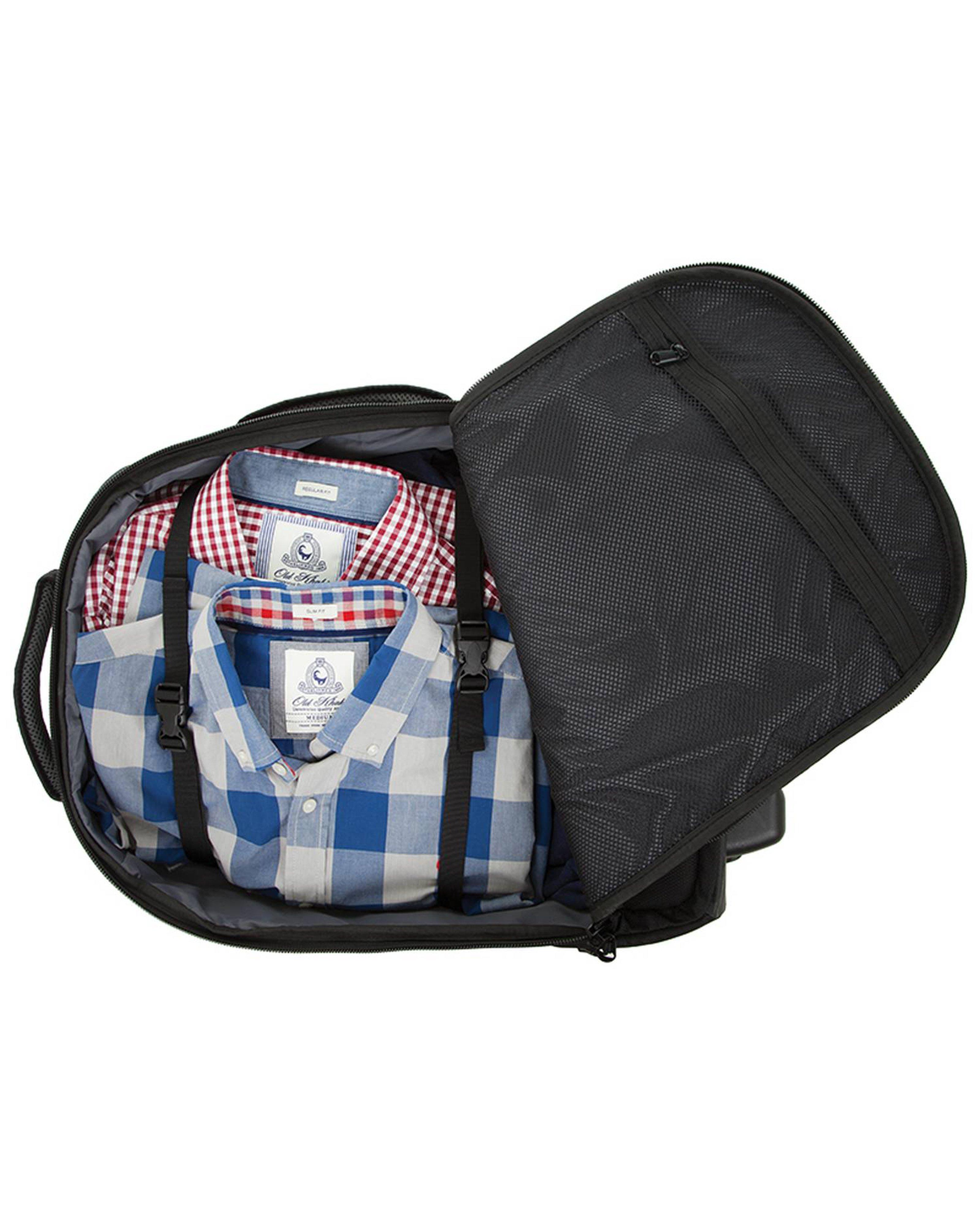 K-Way Travel Buddy Luggage Bag -  Black/Grey