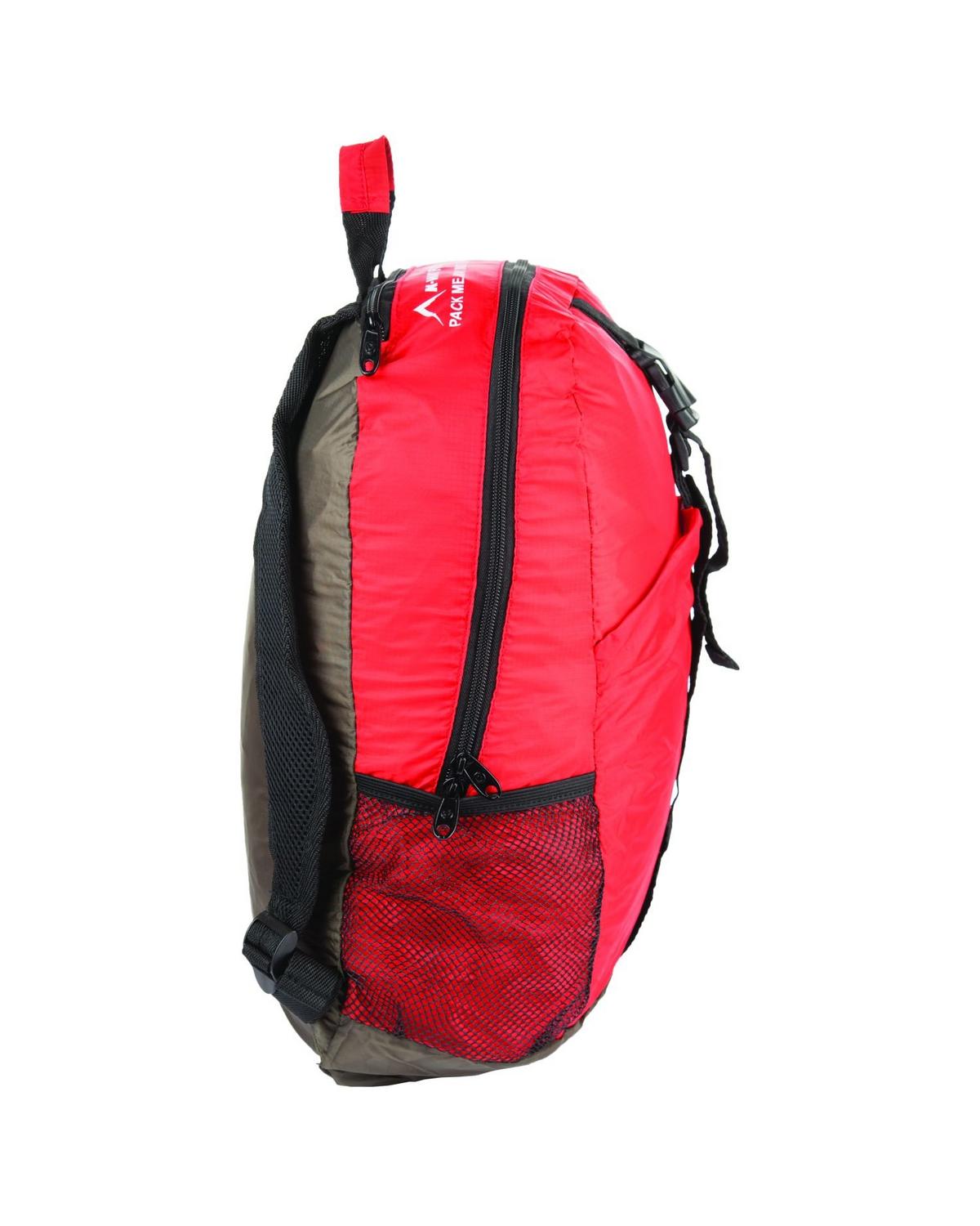K-Way Foldable Backpack -  Red/Black